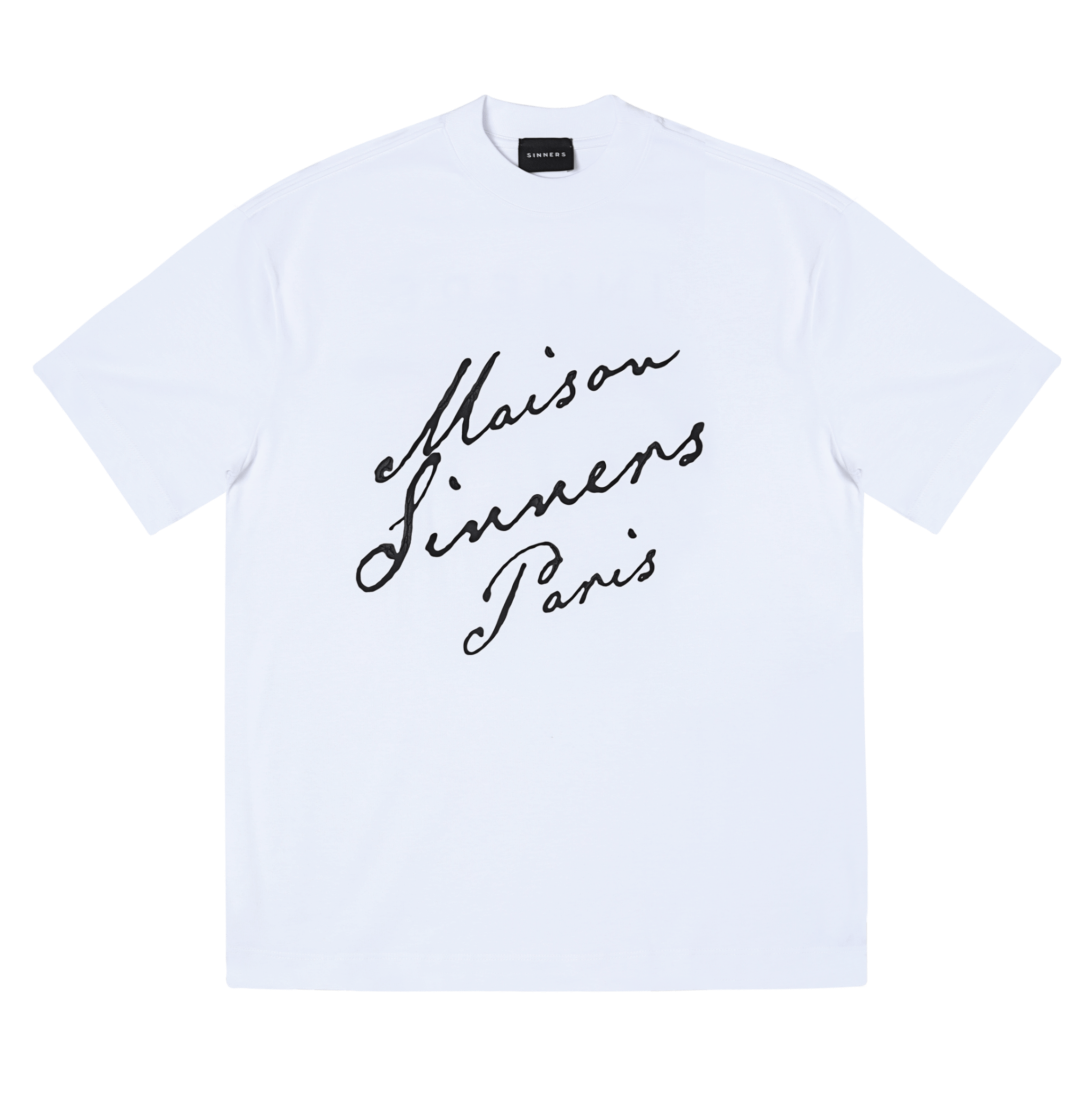 MAISON SINNERS WHITE T-SHIRT