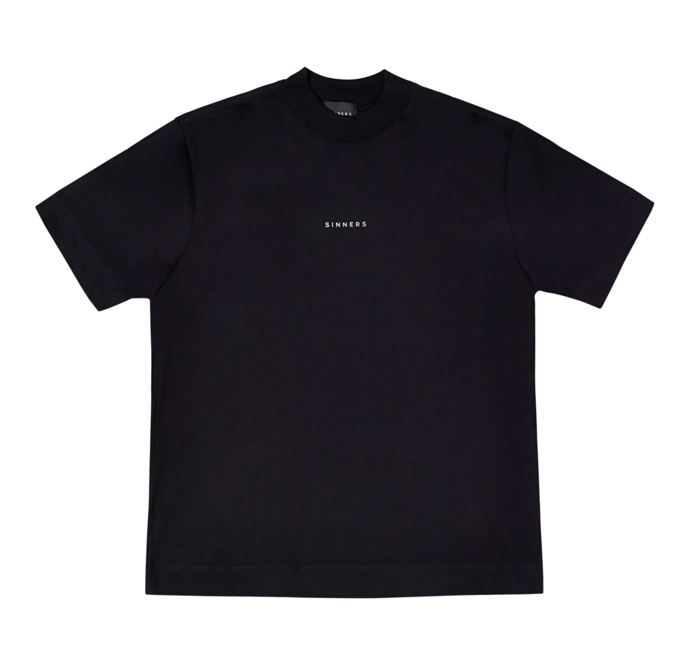 SINNERS LOGO BLACK T-SHIRT