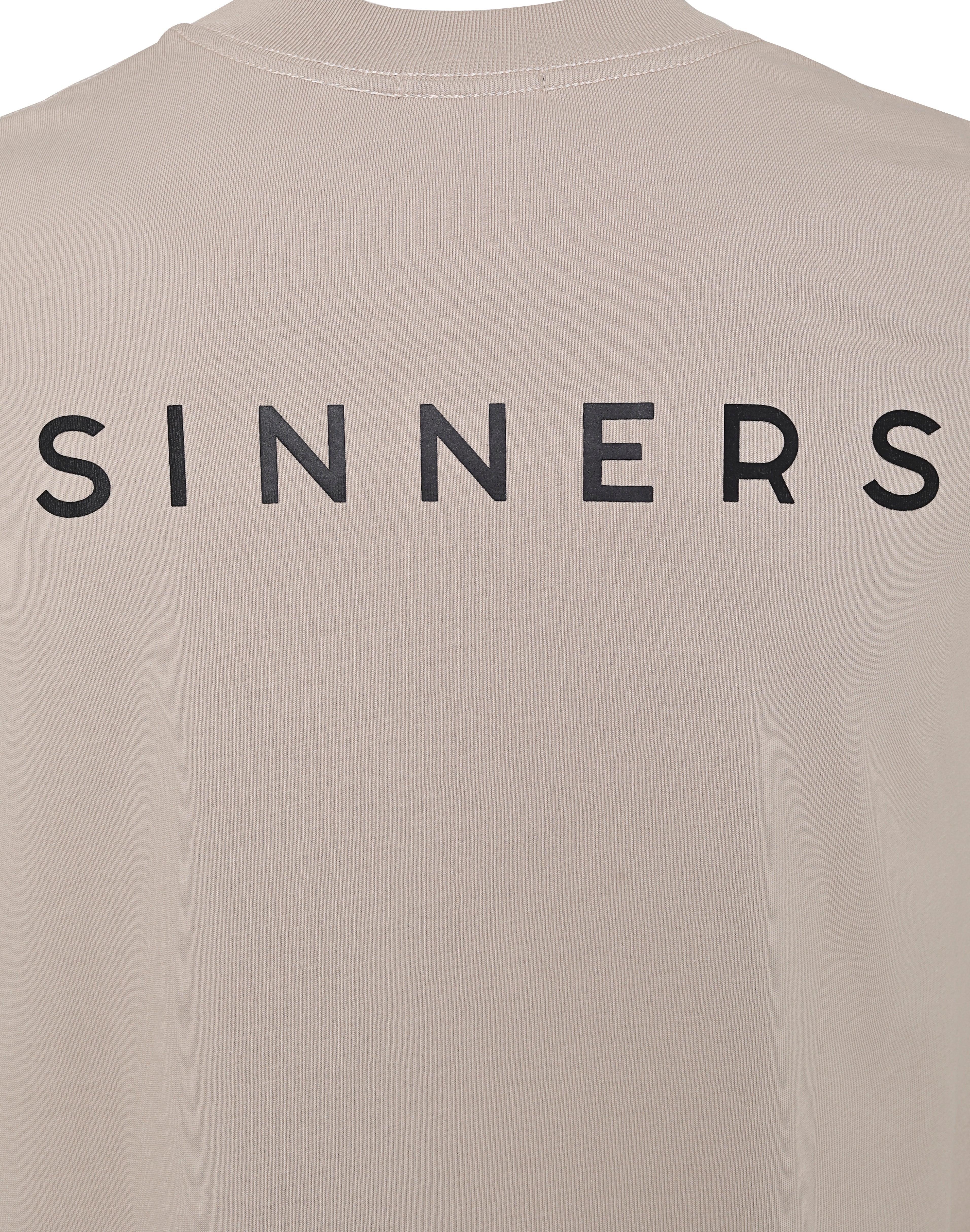 SINNERS LOGO BUTTER T-SHIRT