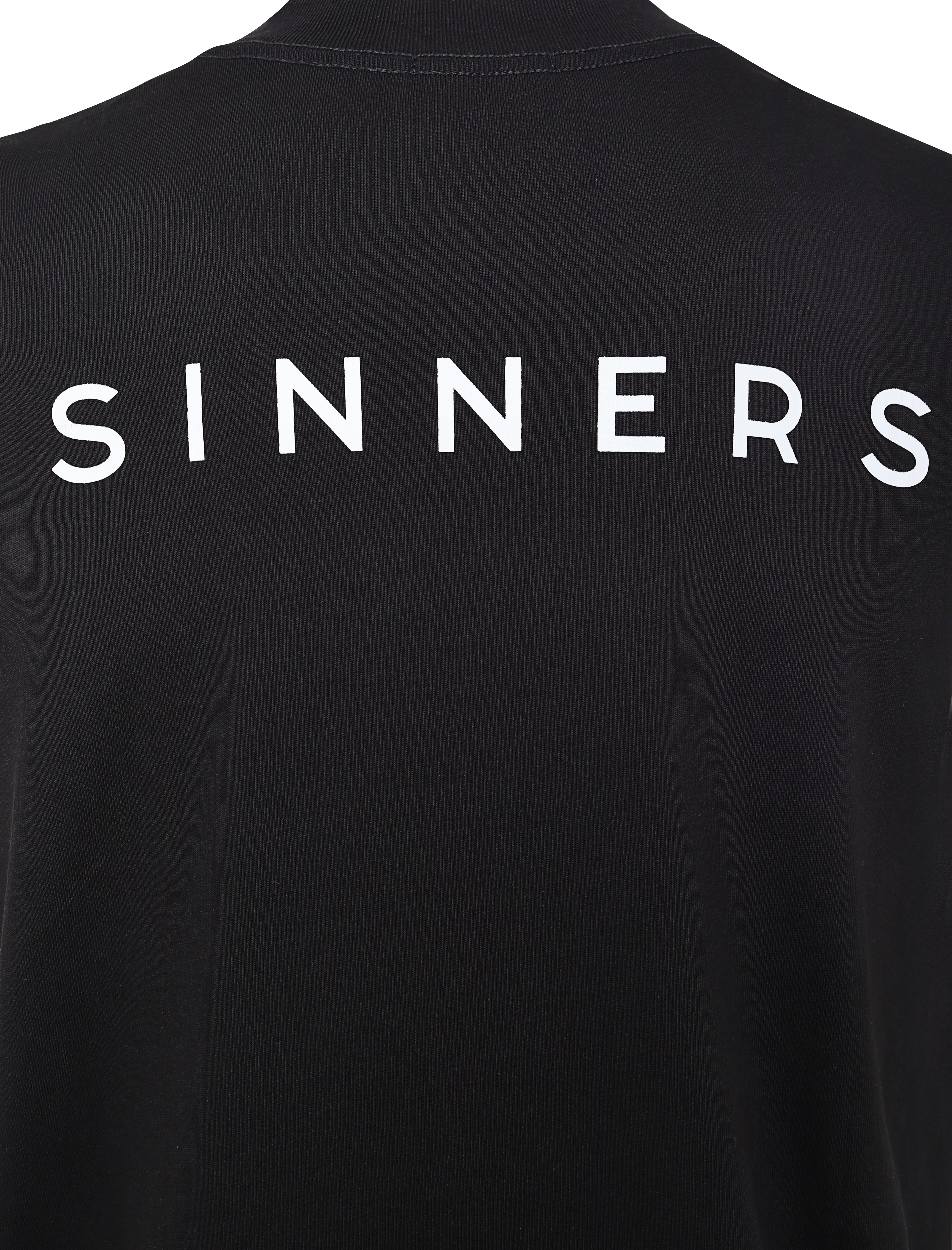 SINNERS LOGO BLACK T-SHIRT