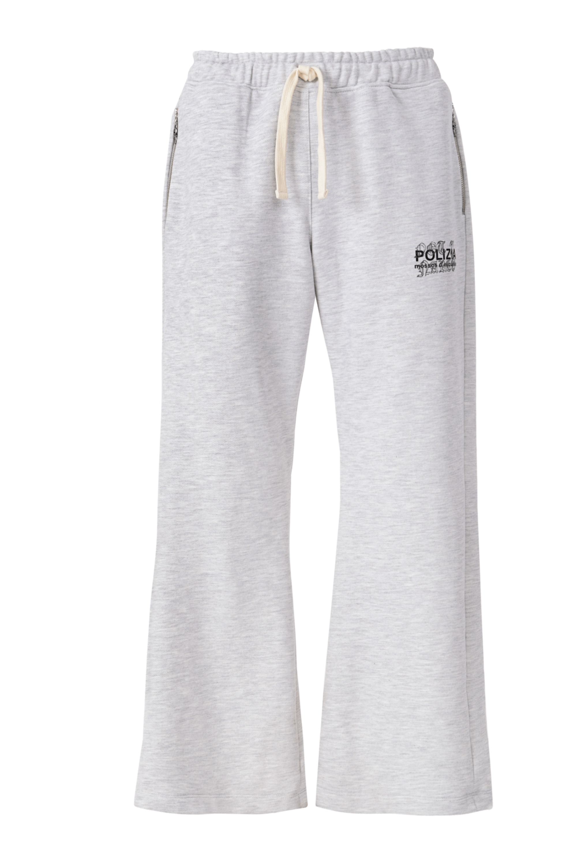 POLIZIA GRAY SWEATPANTS