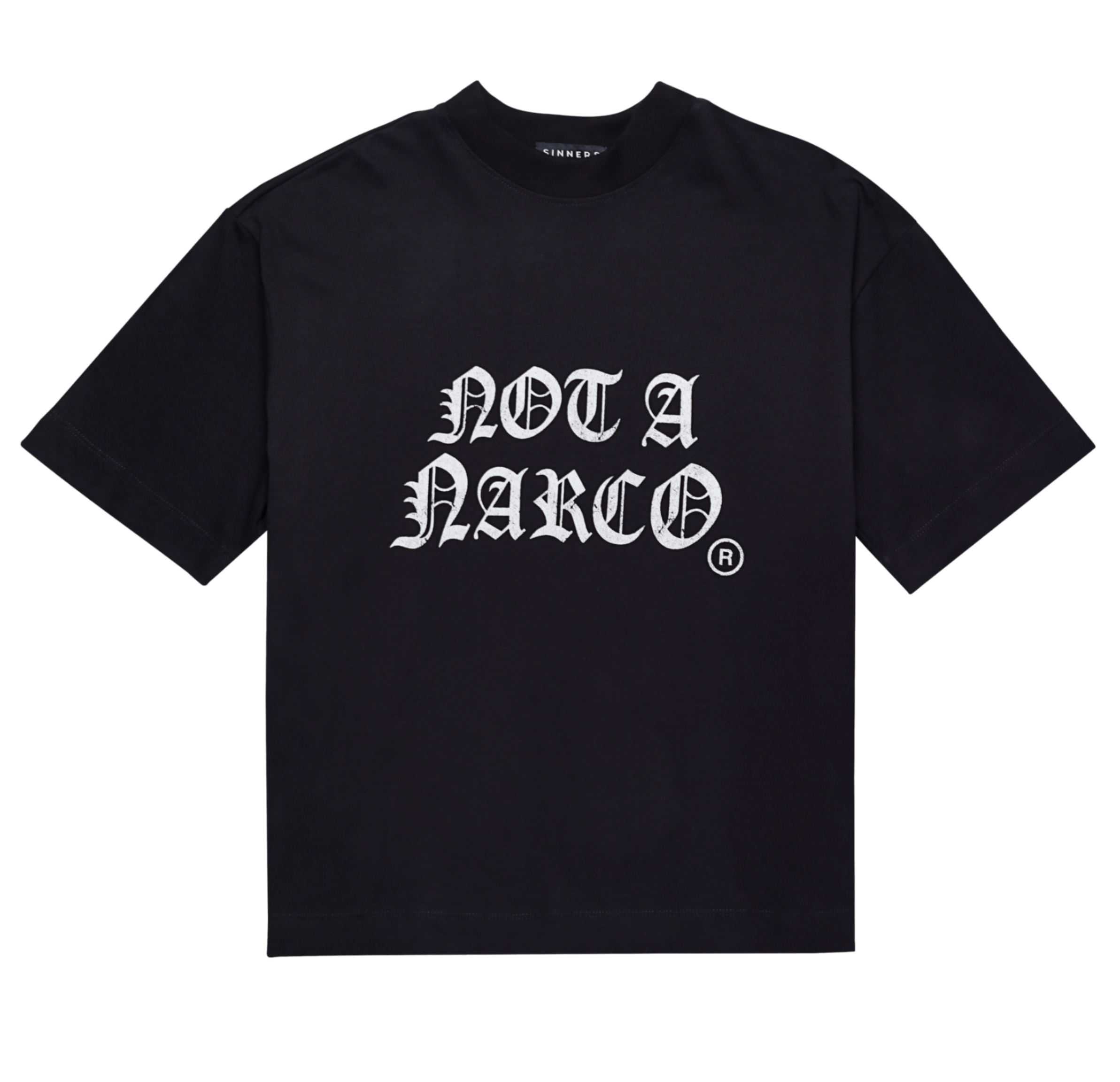 NOT A NARCO BLACK T-SHIRT