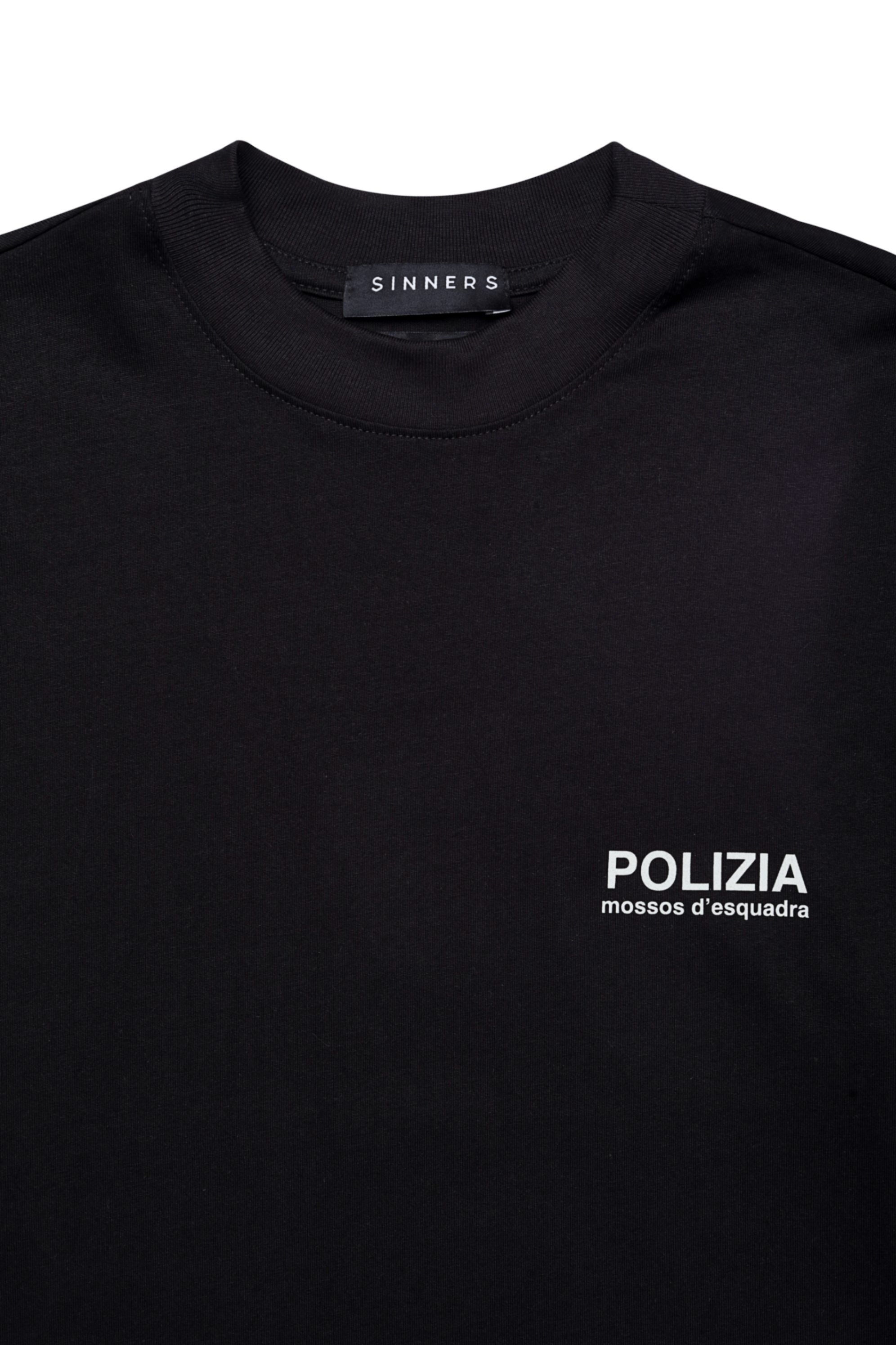 POLIZIA BLACK DOUBLE SLEEVE