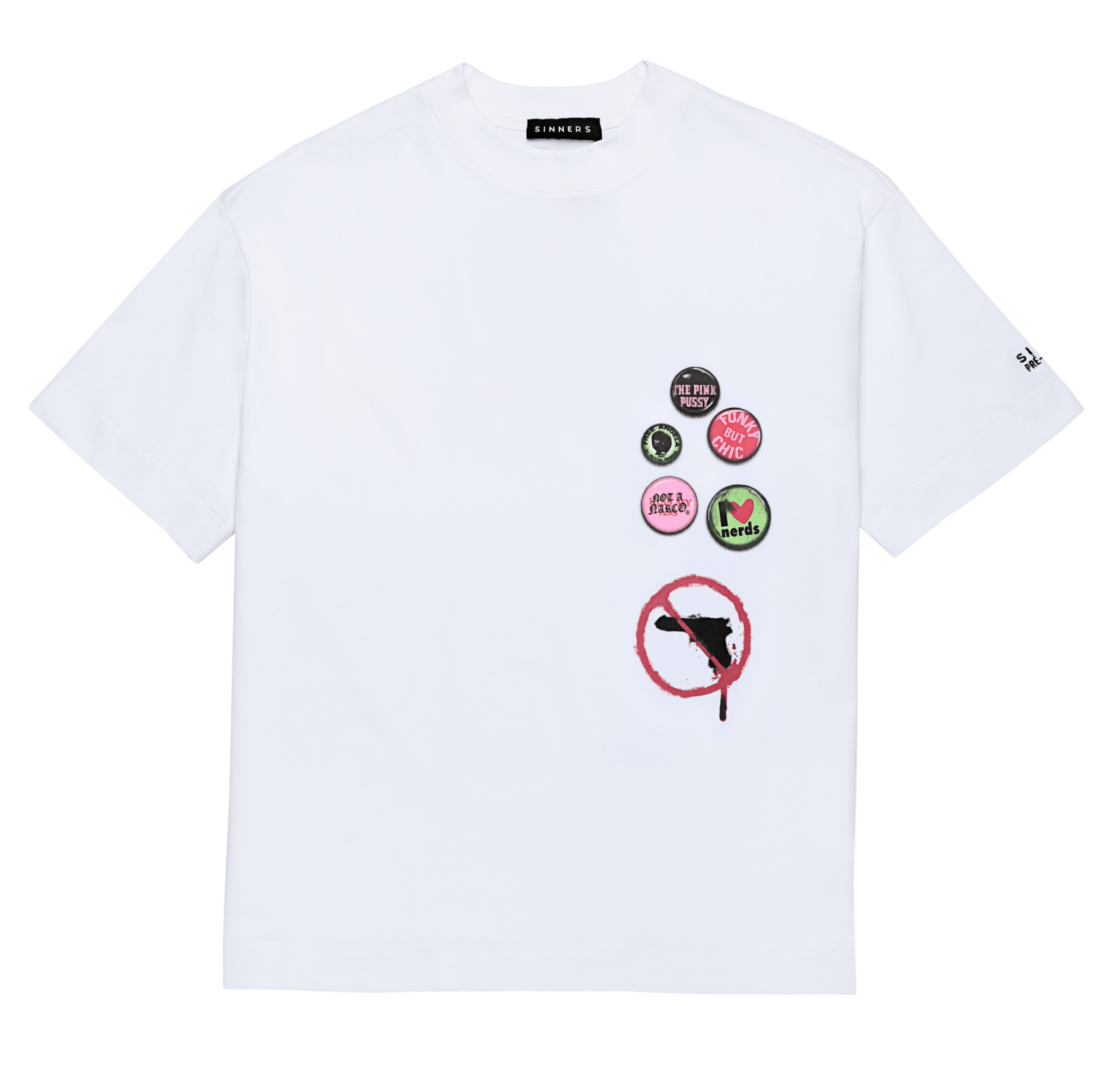 STAMPS WHITE T-SHIRT