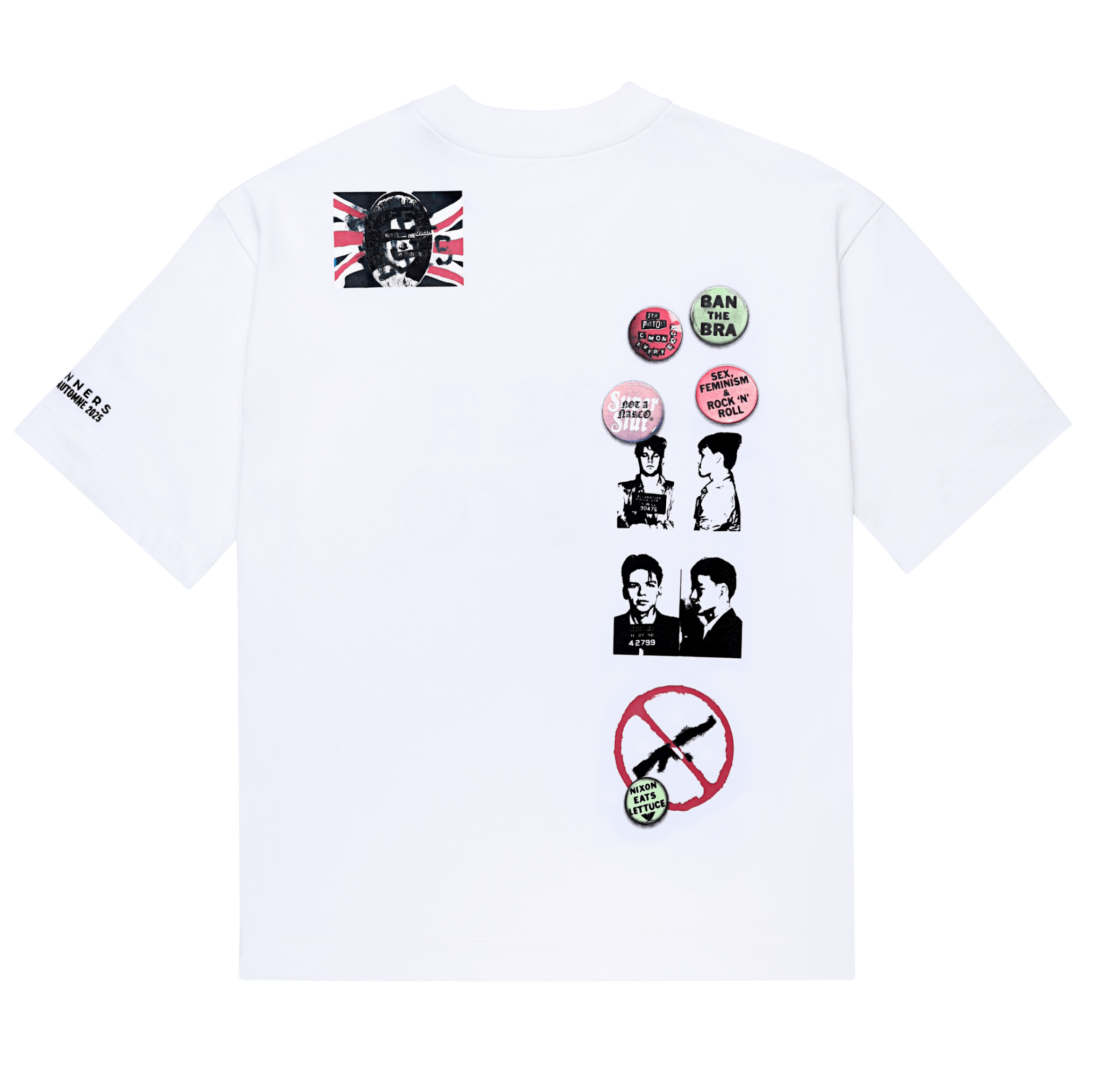 STAMPS WHITE T-SHIRT