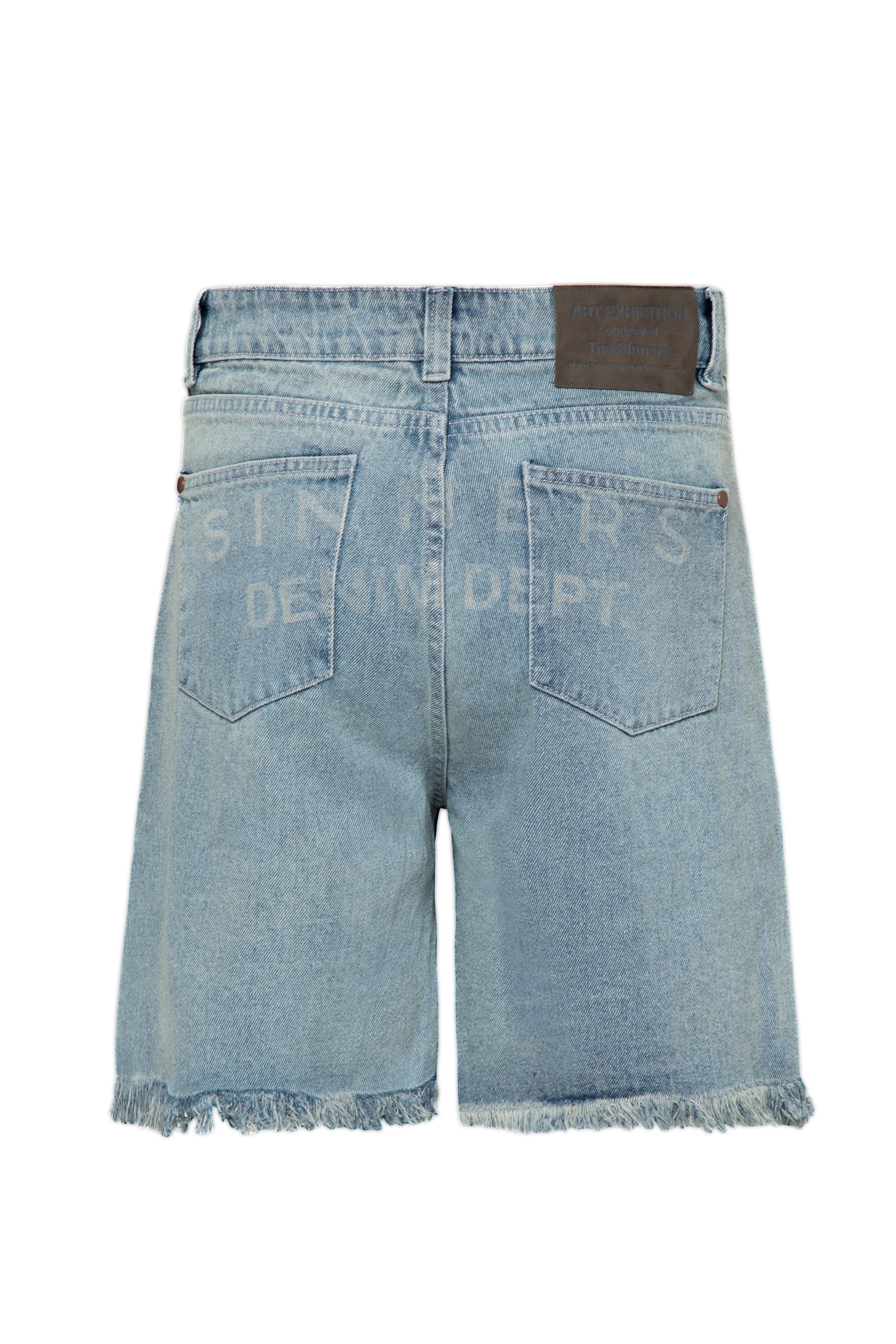 LES MAÇONS DENIM SHORTS