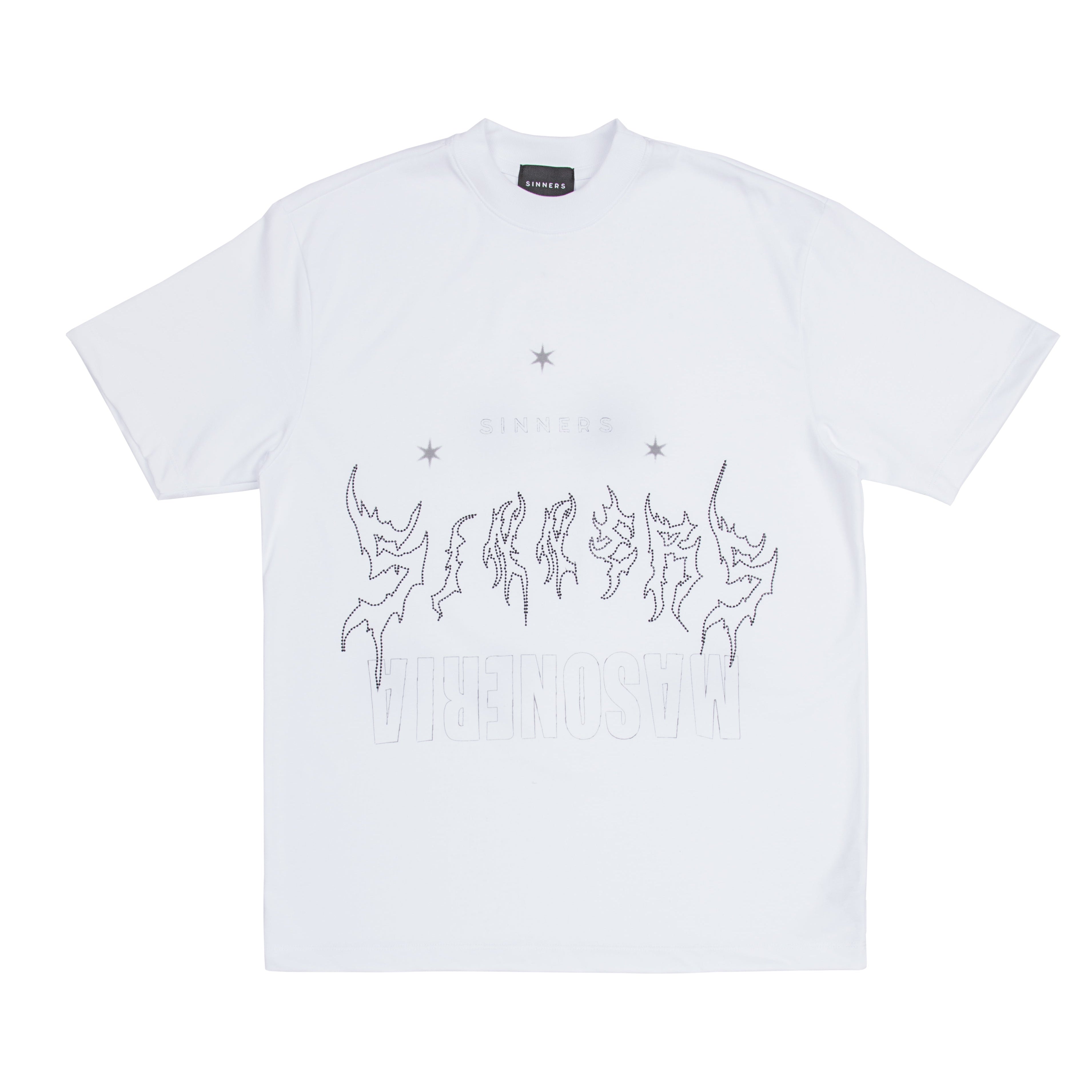 LES FRANCS-MAÇONS WHITE T-SHIRT