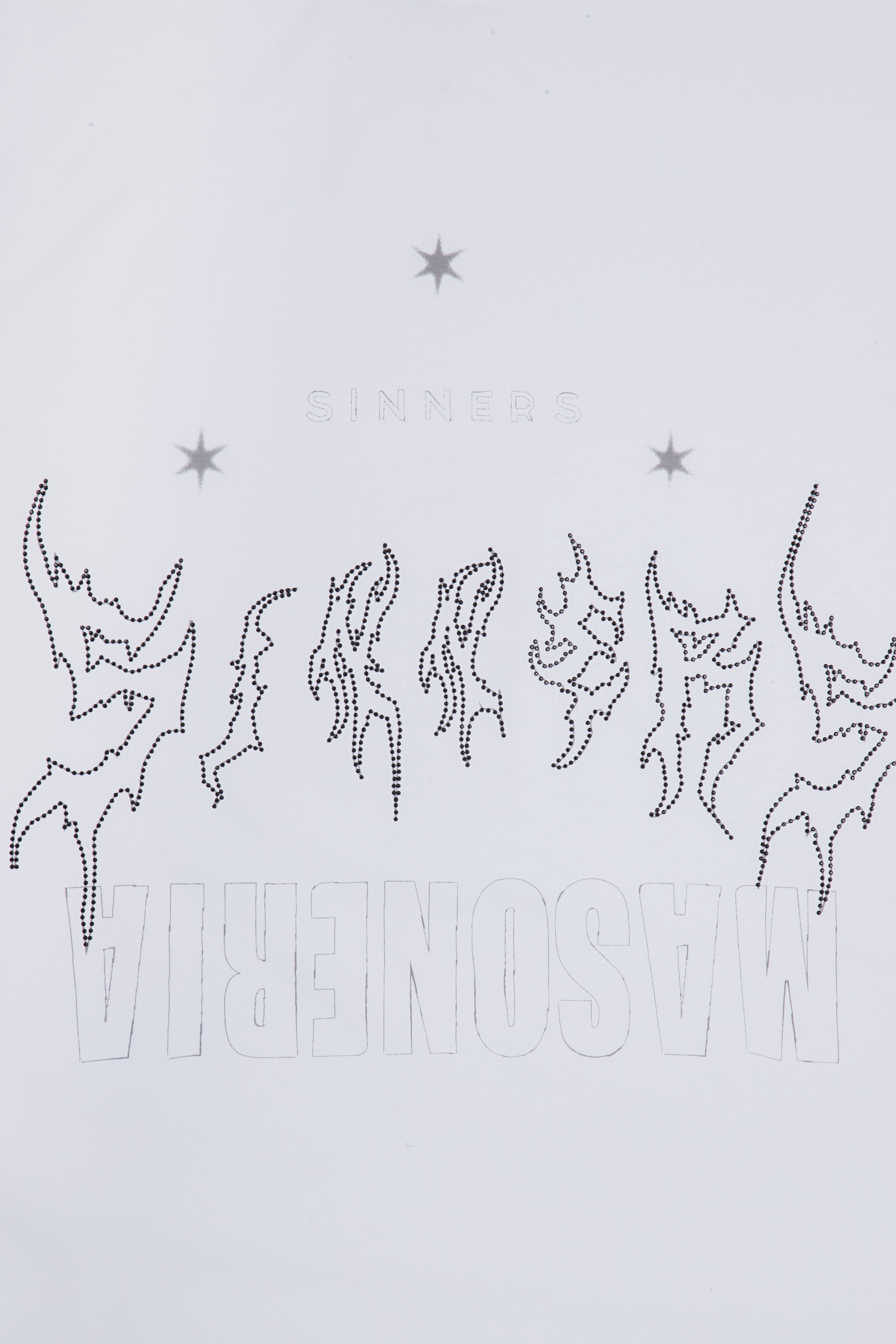 LES FRANCS-MAÇONS WHITE T-SHIRT