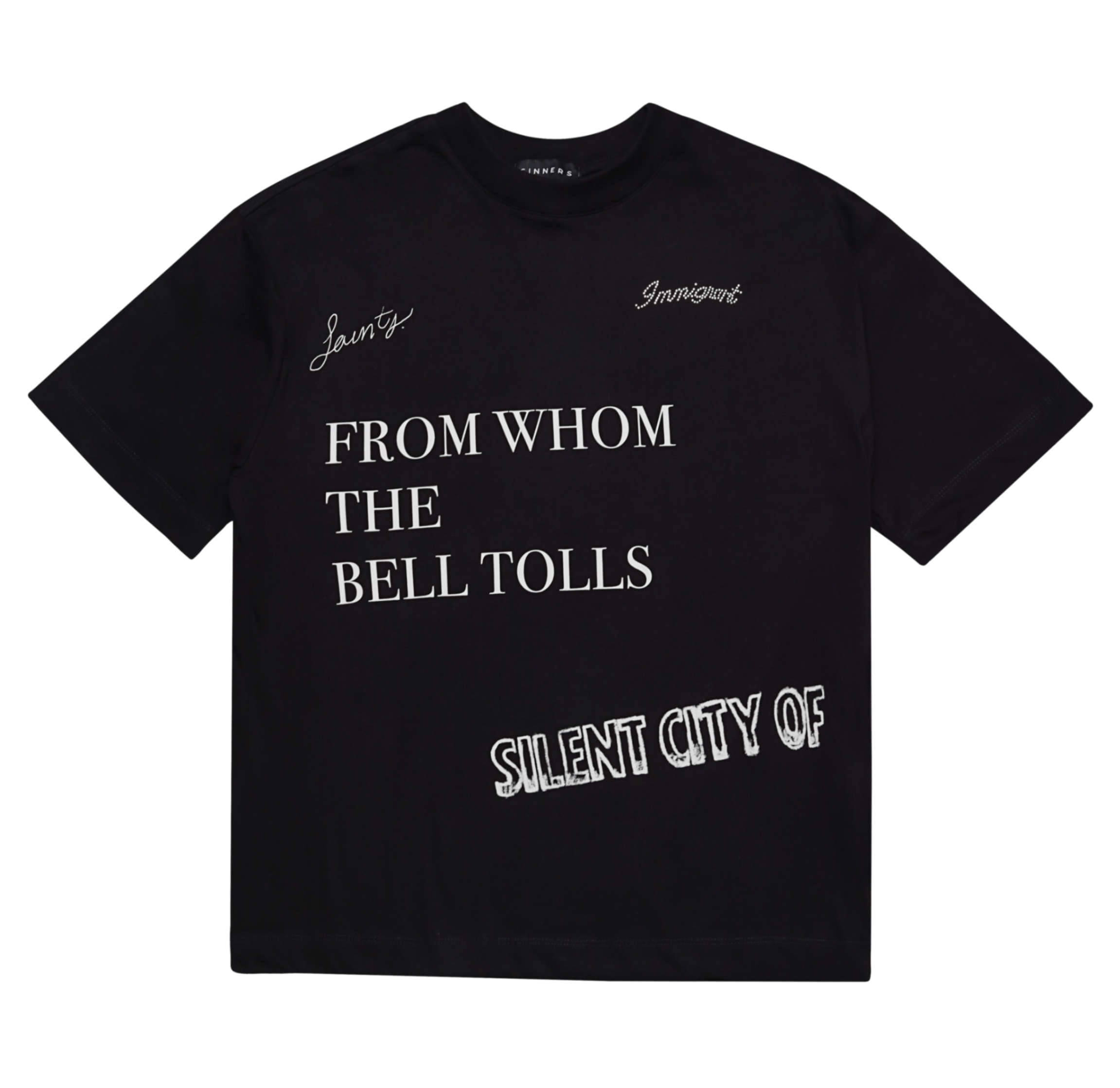 CHAMPAGNE SUPERNOVA BLACK T-SHIRT