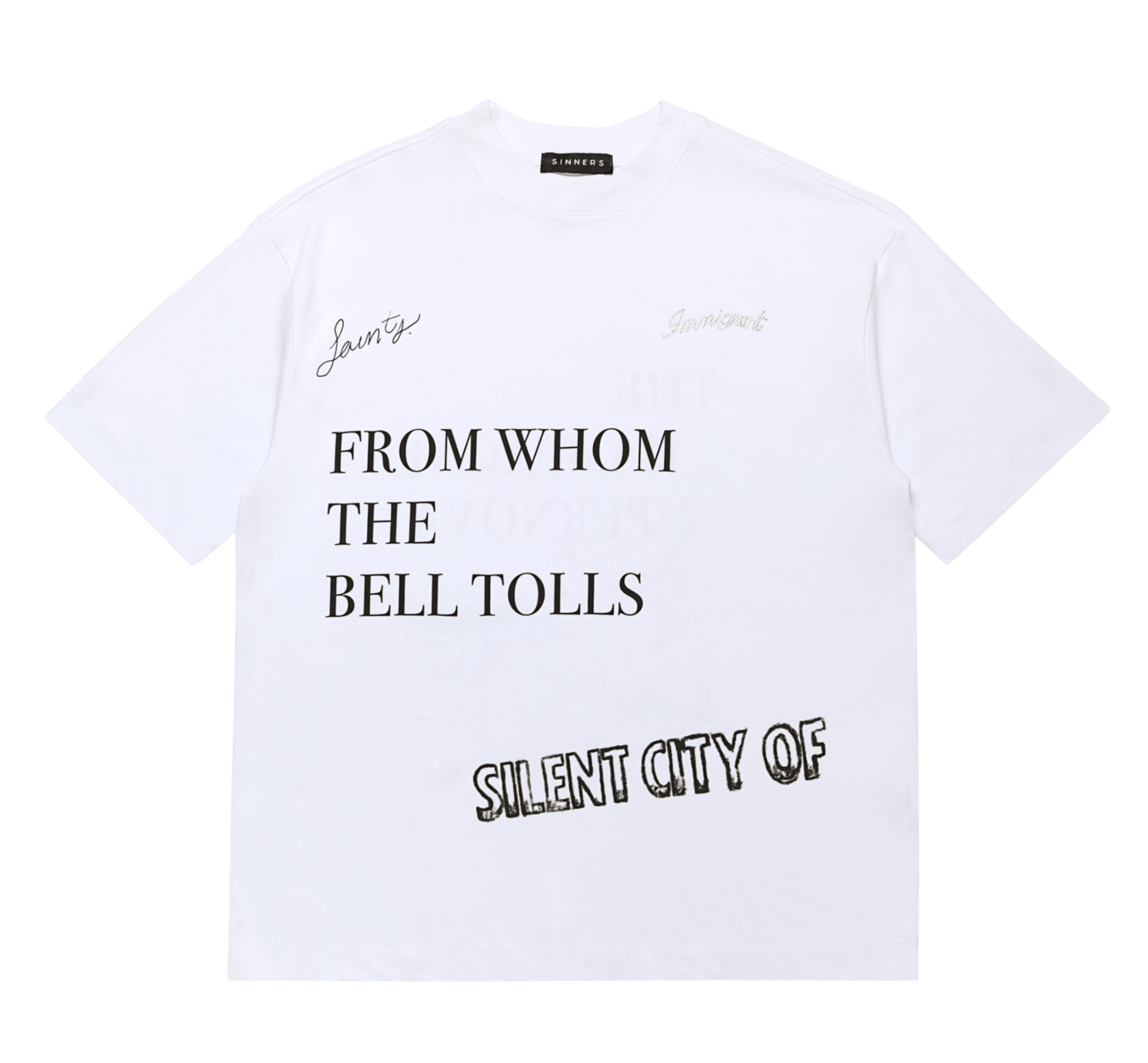 CHAMPAGNE SUPERNOVA WHITE T-SHIRT