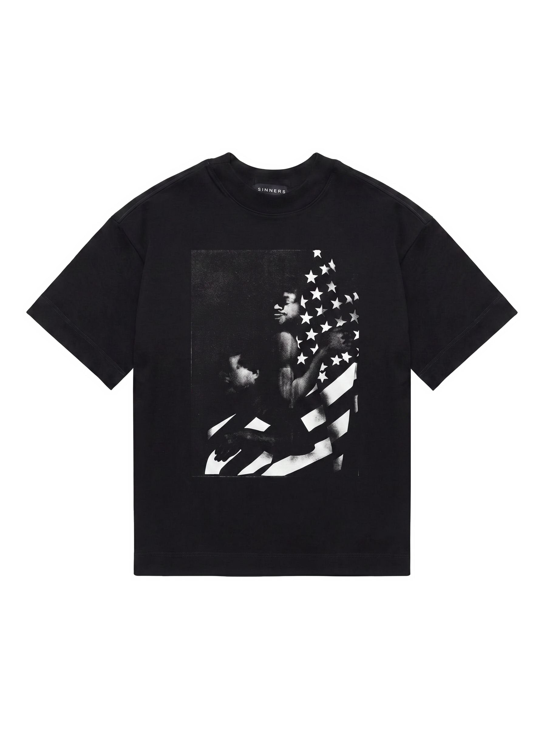I <3 AMERICA BLACK — frontal