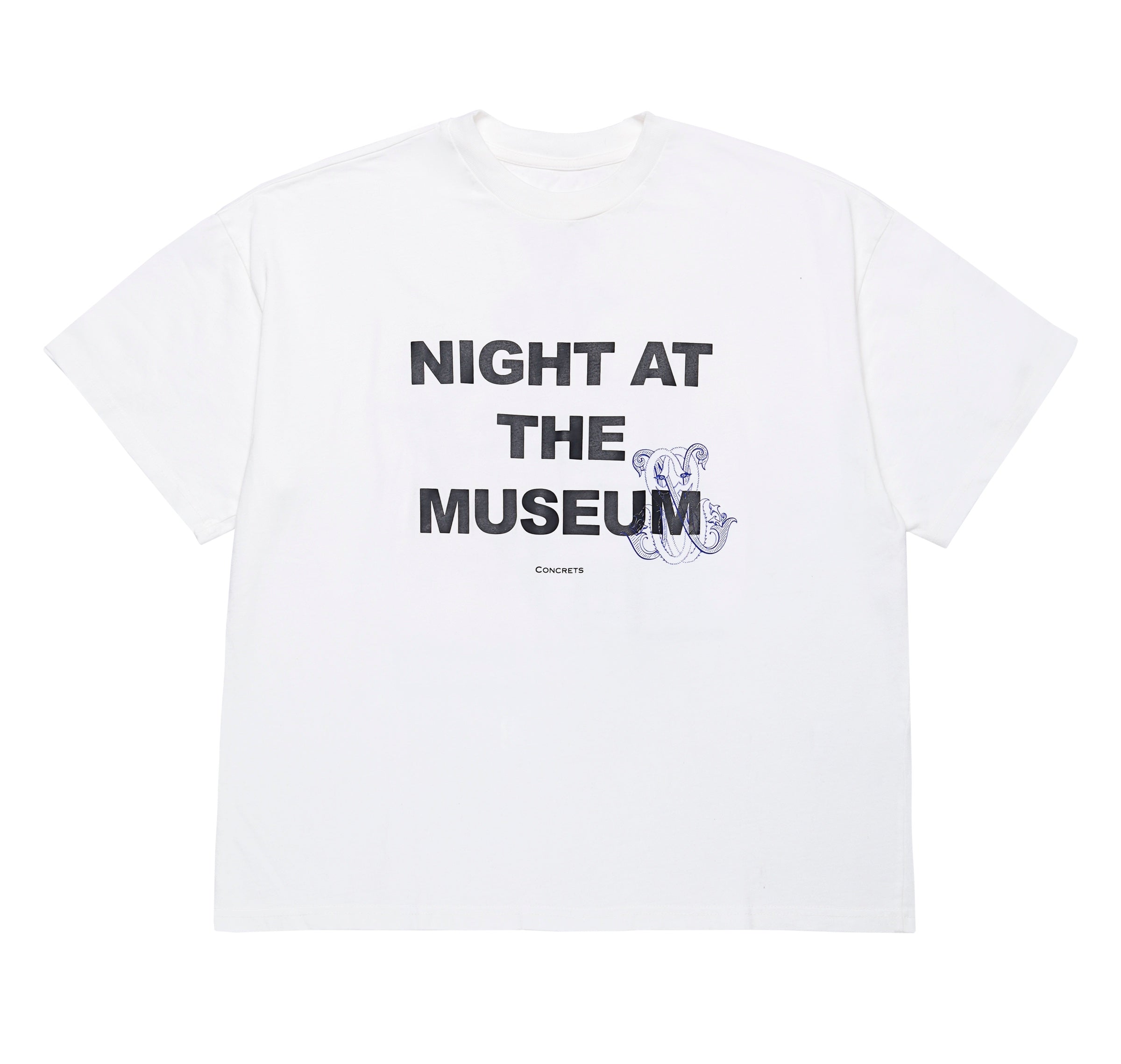 NIGHT AT THE MUSEUM T-SHIRT — WHITE