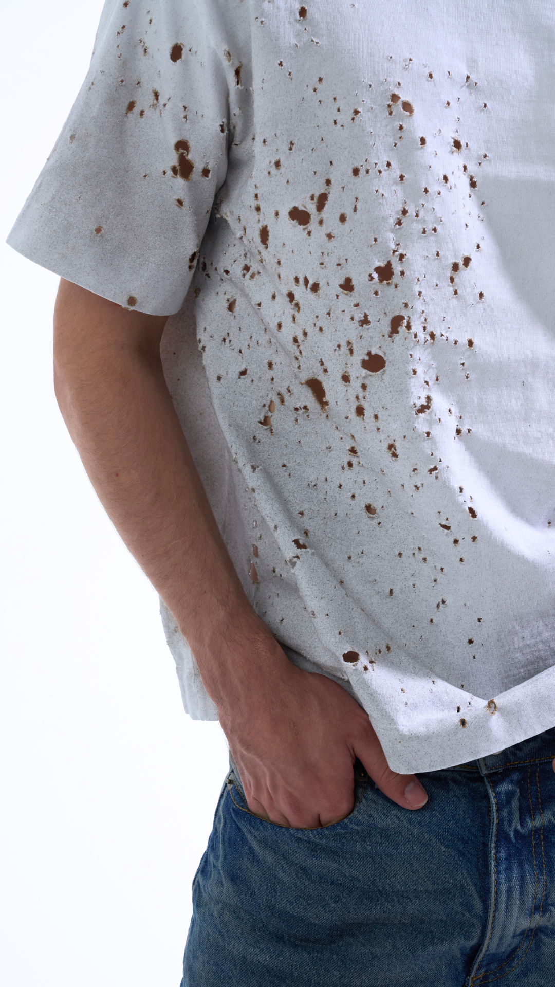 DEF SINNERS SHOTGUN WHITE T-SHIRT