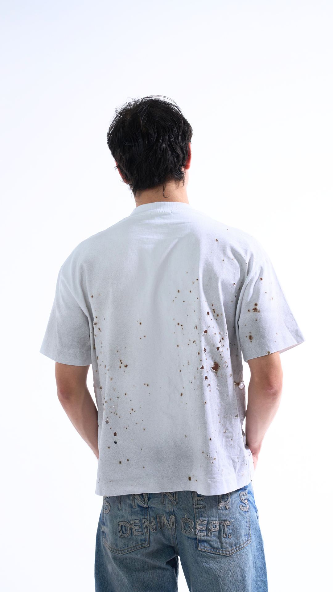 DEF SINNERS SHOTGUN WHITE T-SHIRT