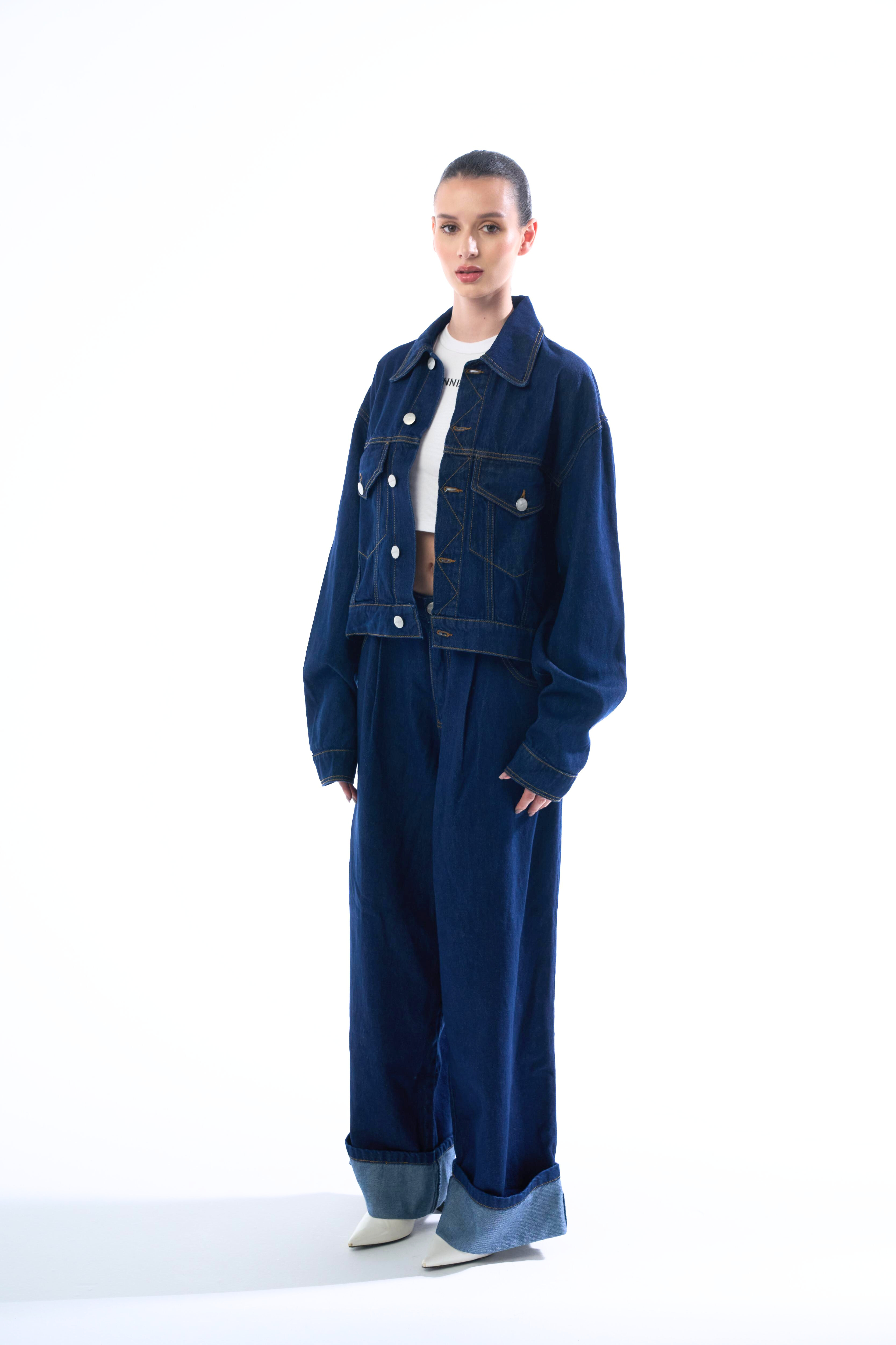 RAW DENIM JACKET