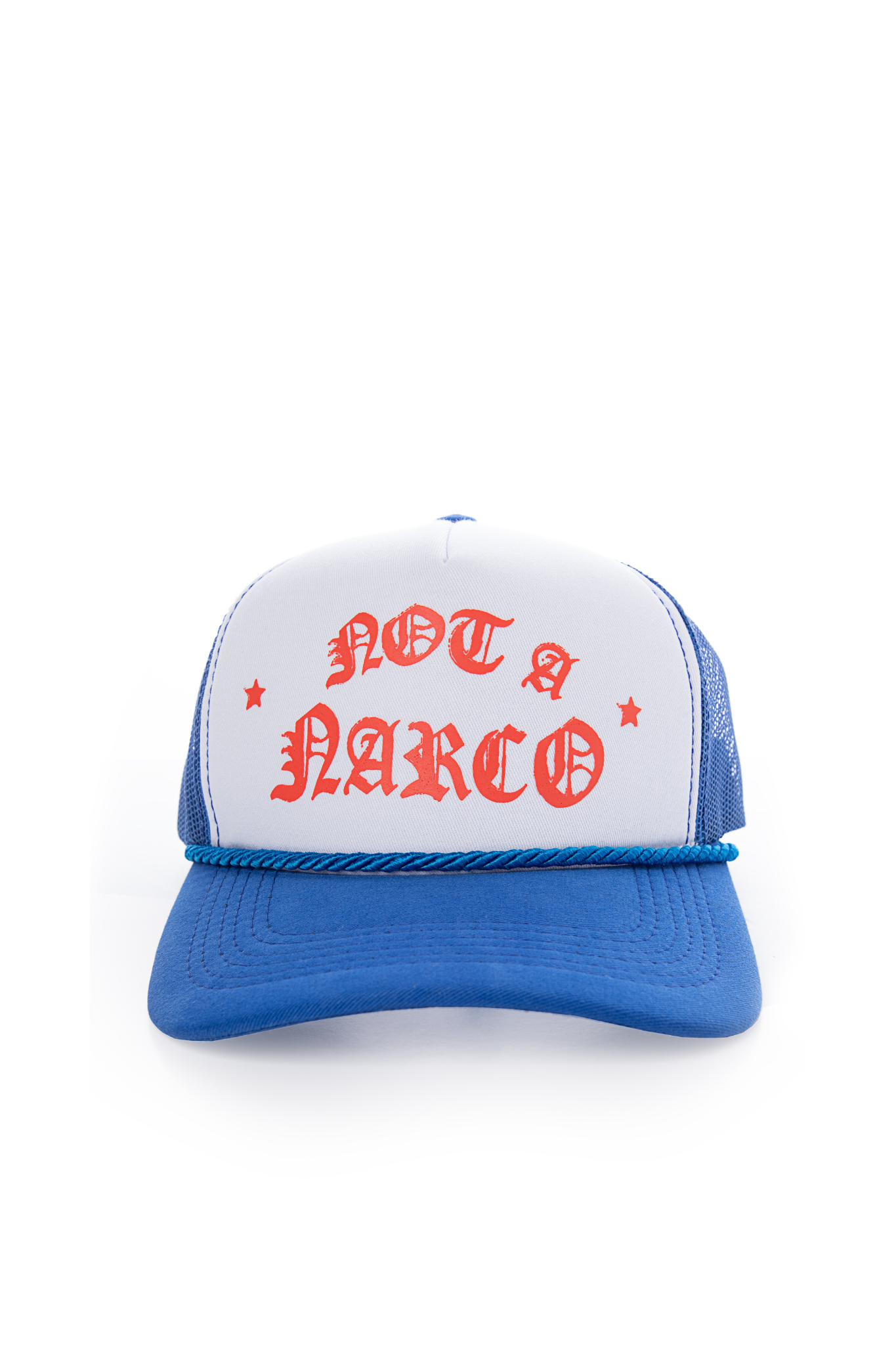 NOT A NARCO™ SOUVENIR BLUE/WHITE/RED CAP