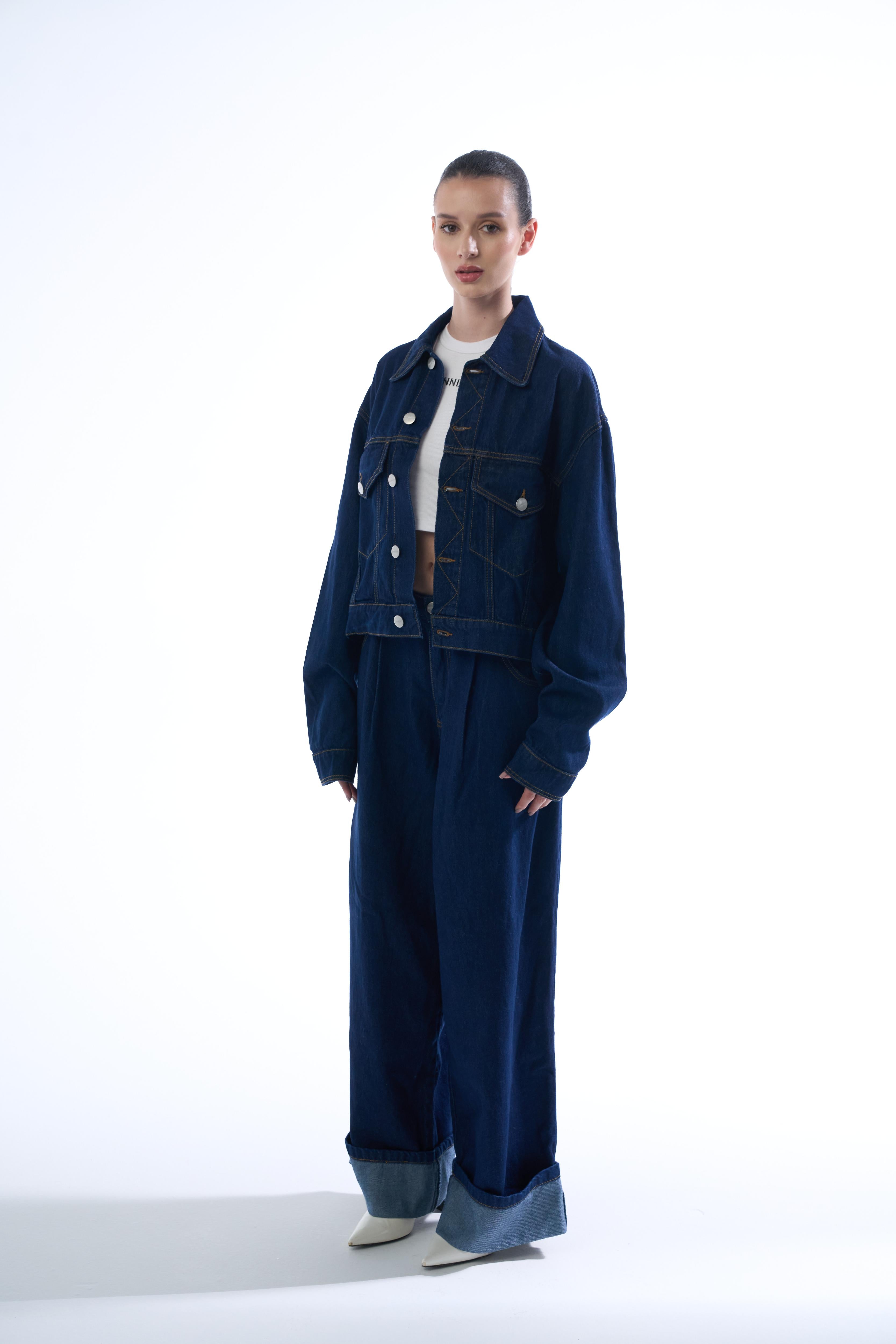 RAW DENIM JACKET