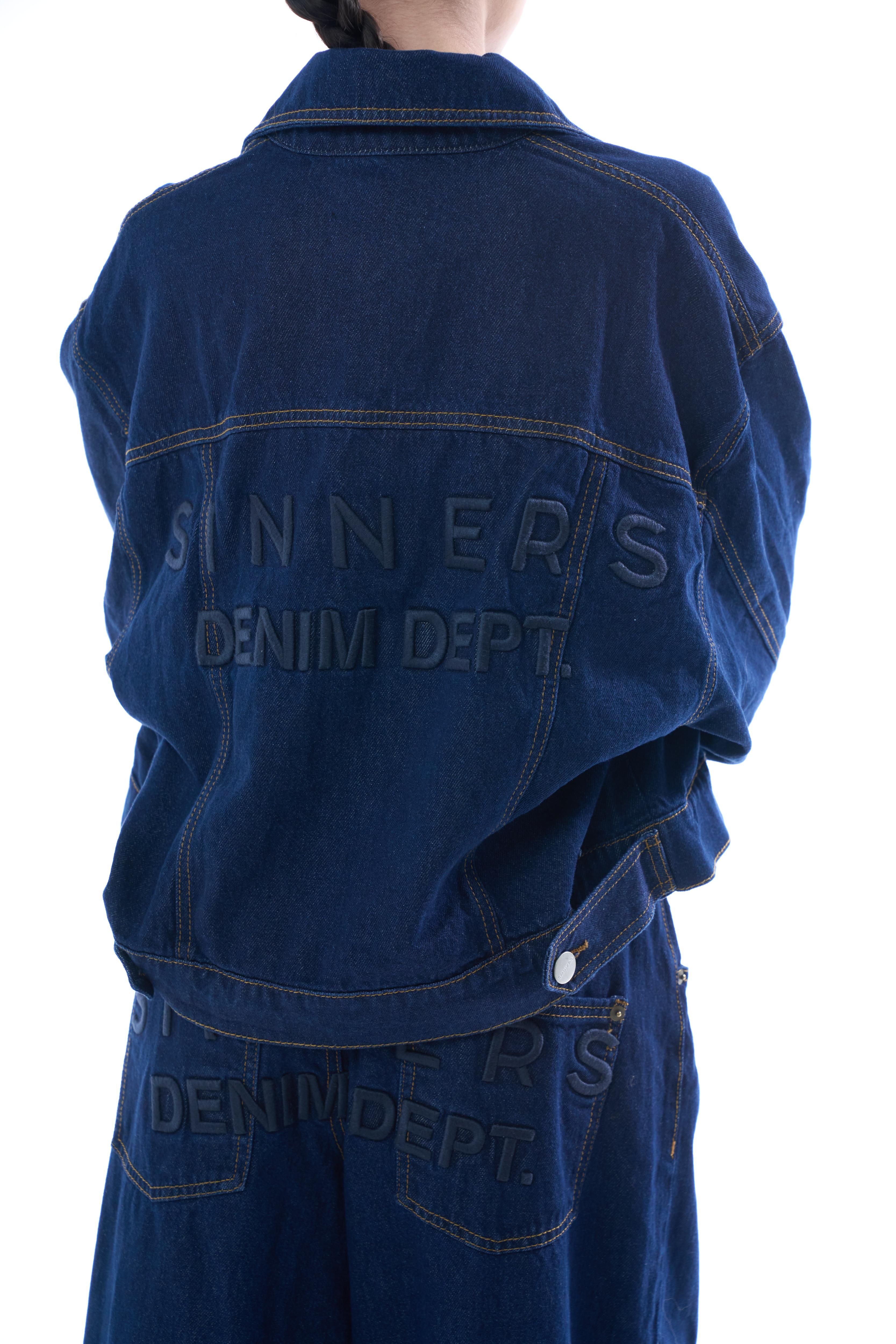 RAW DENIM JACKET