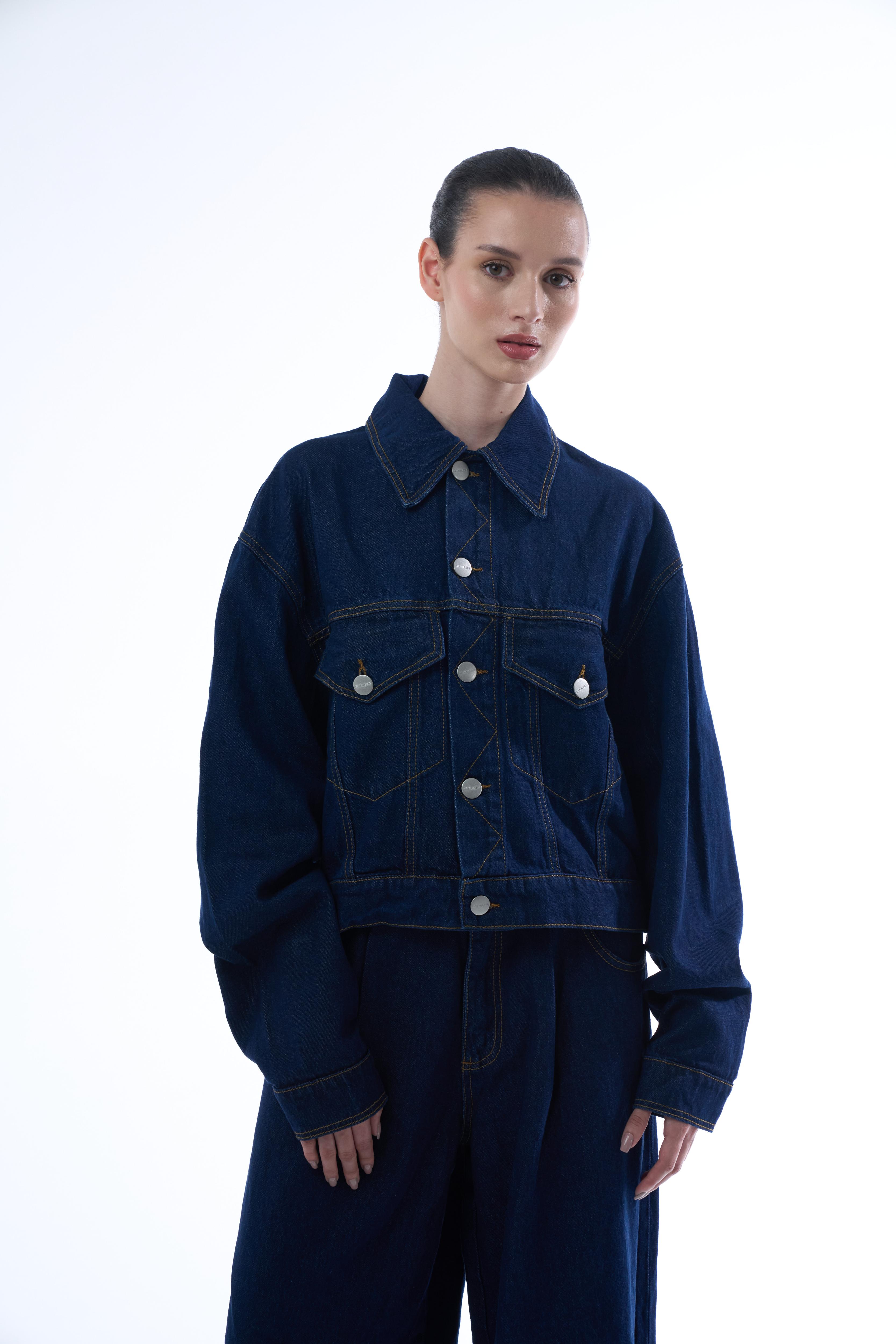 RAW DENIM JACKET