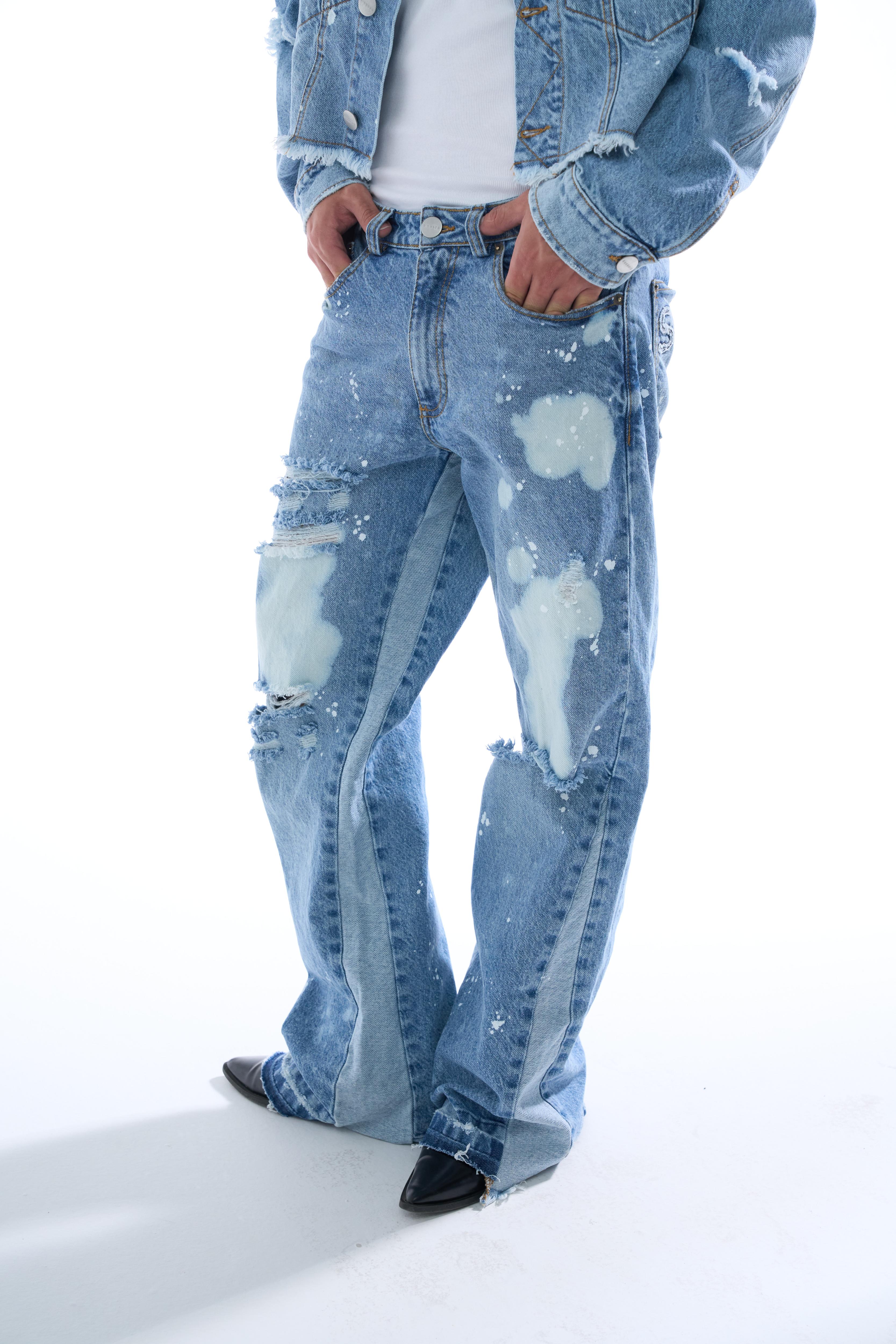ICE FLARED JEANS