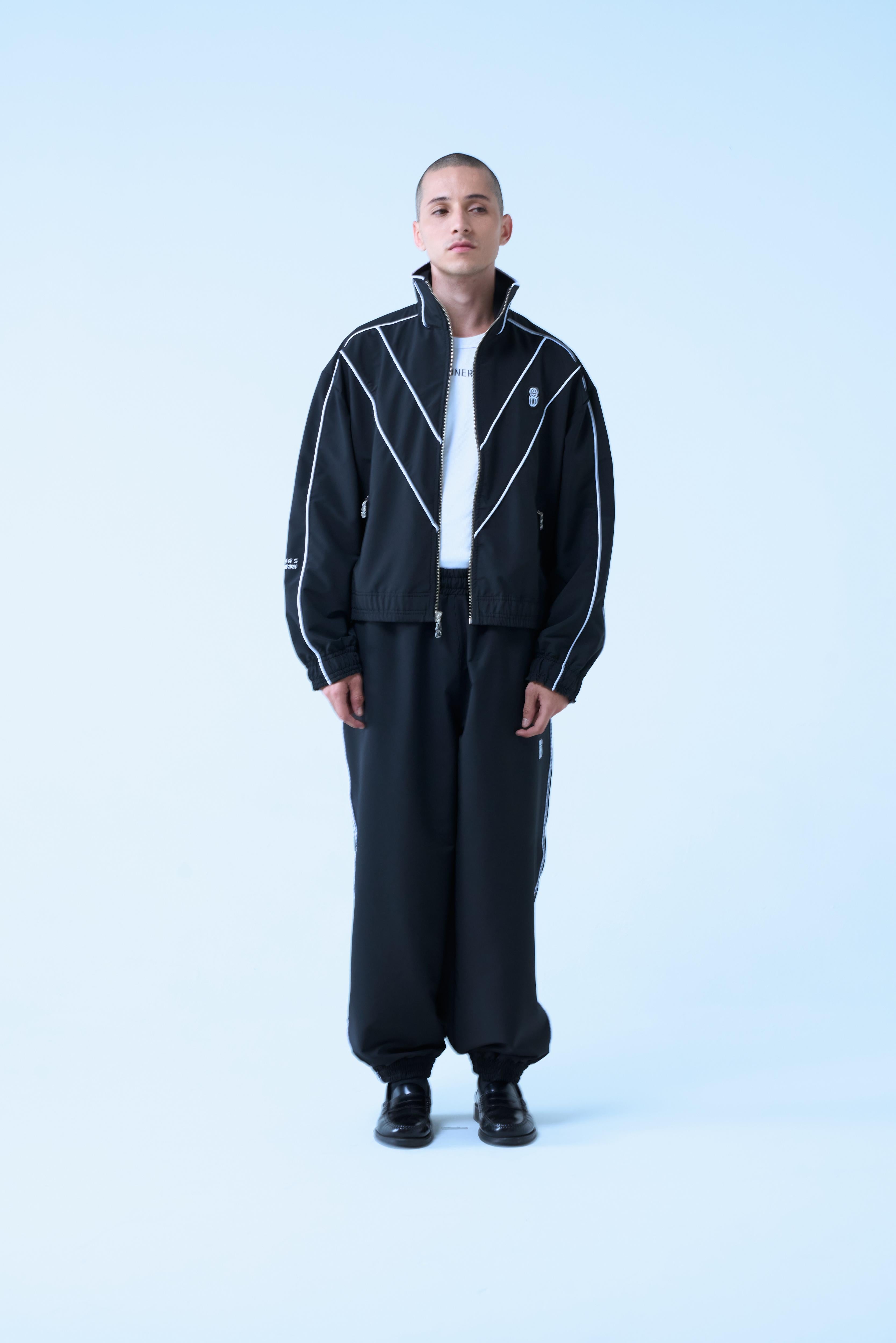 SINNERS BLACK TRACK JACKET