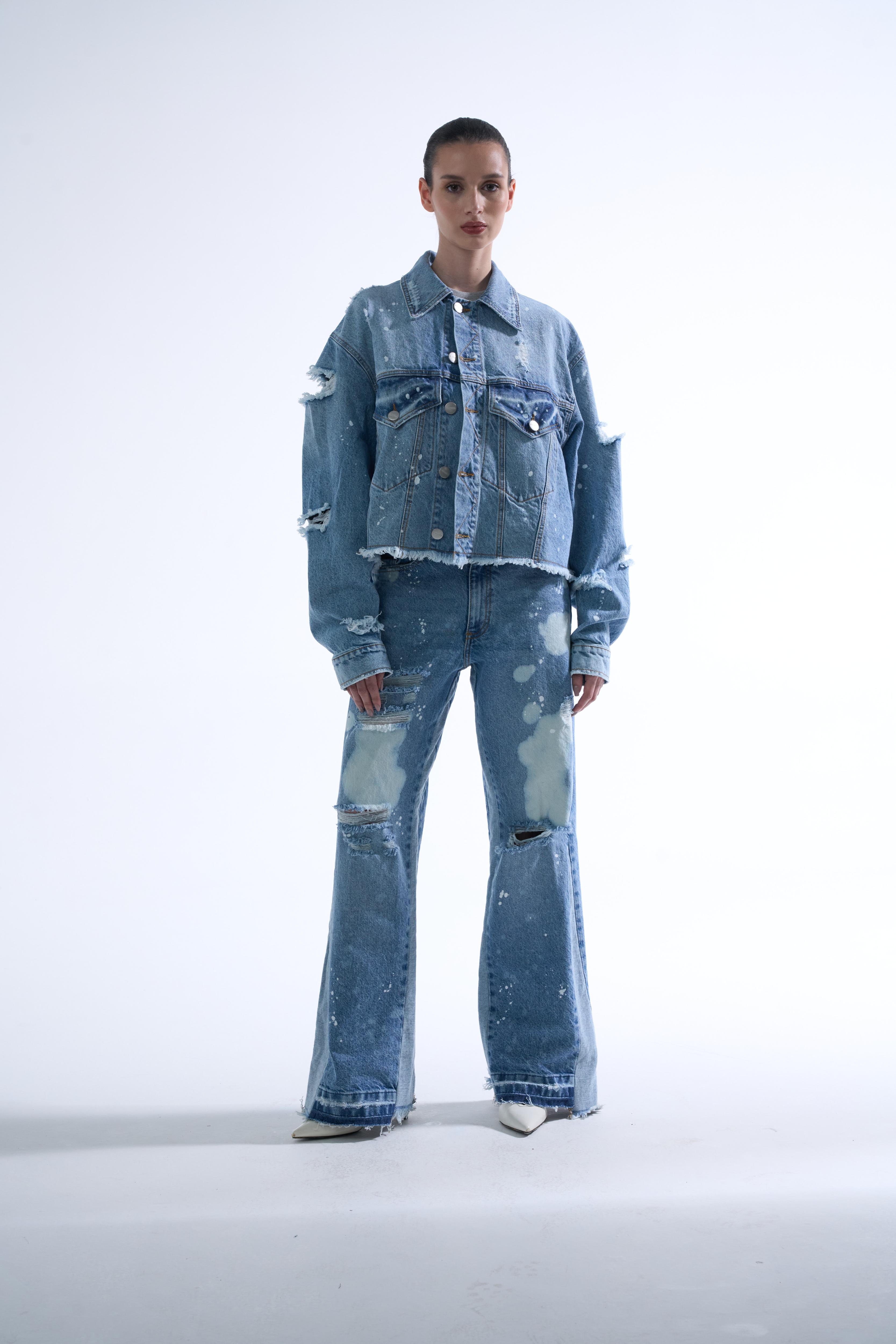 ICE FLARED JEANS