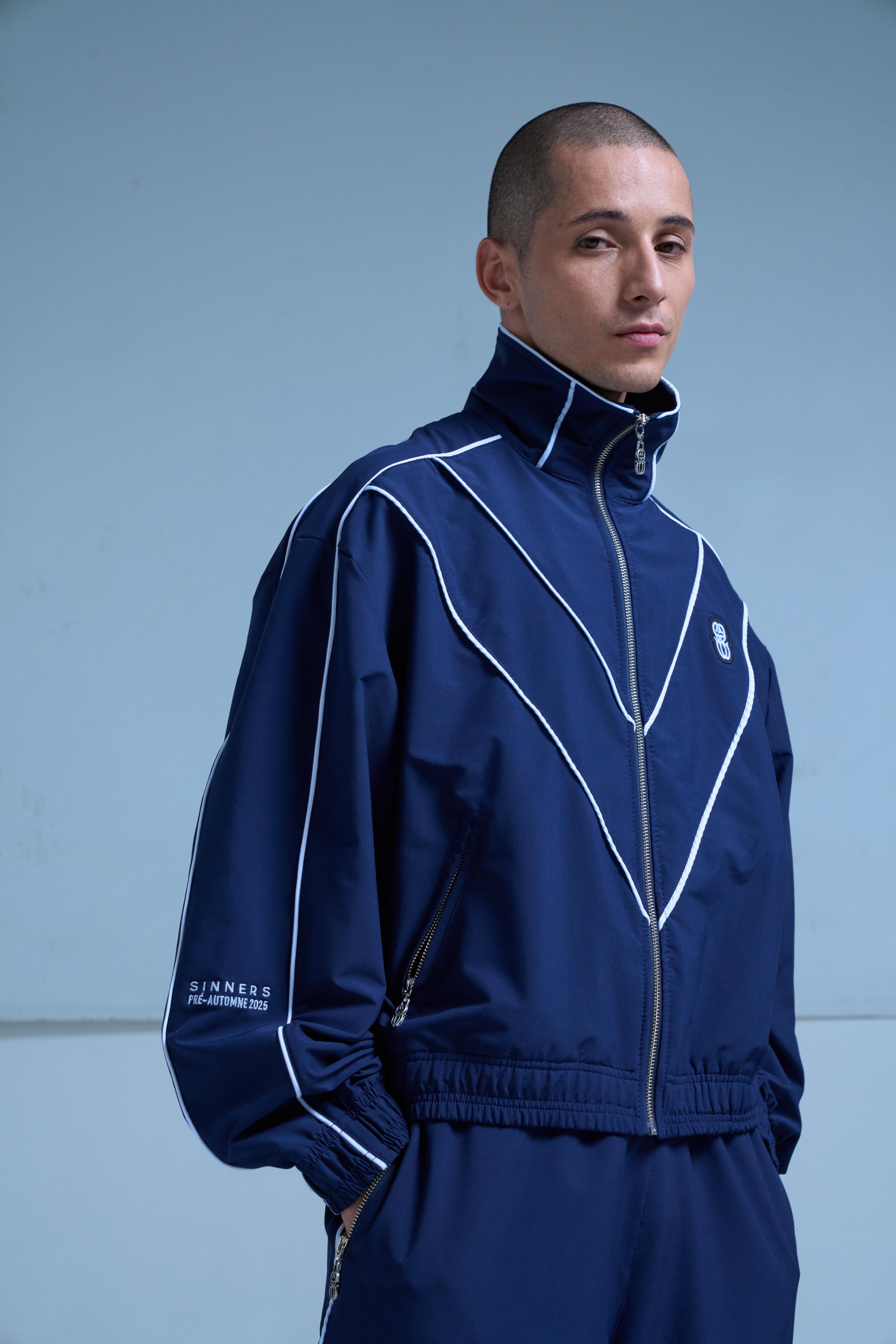 SINNERS BLUE TRACK JACKET