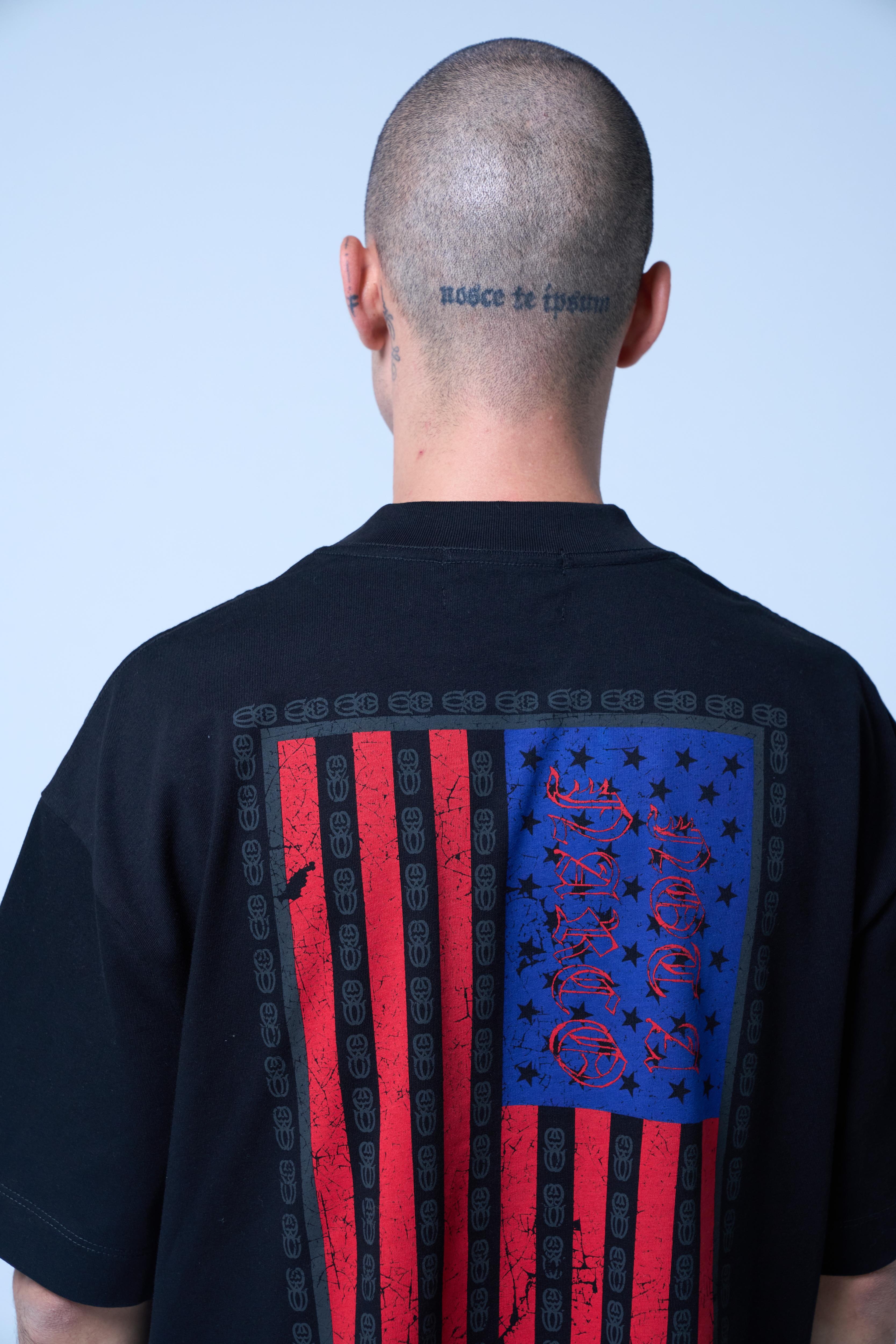 AMERICAN HORROR BLACK T-SHIRT