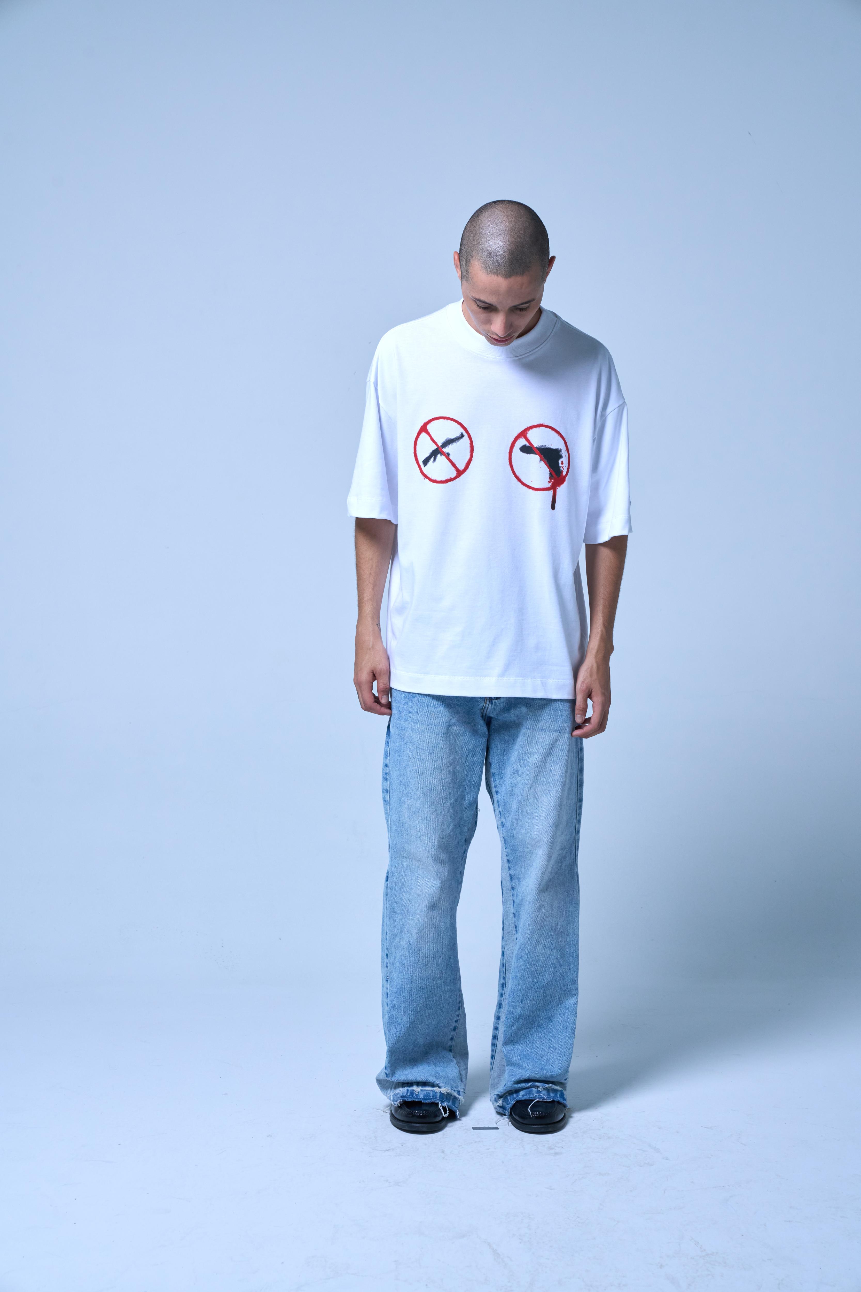 AMERICAN HORROR WHITE T-SHIRT