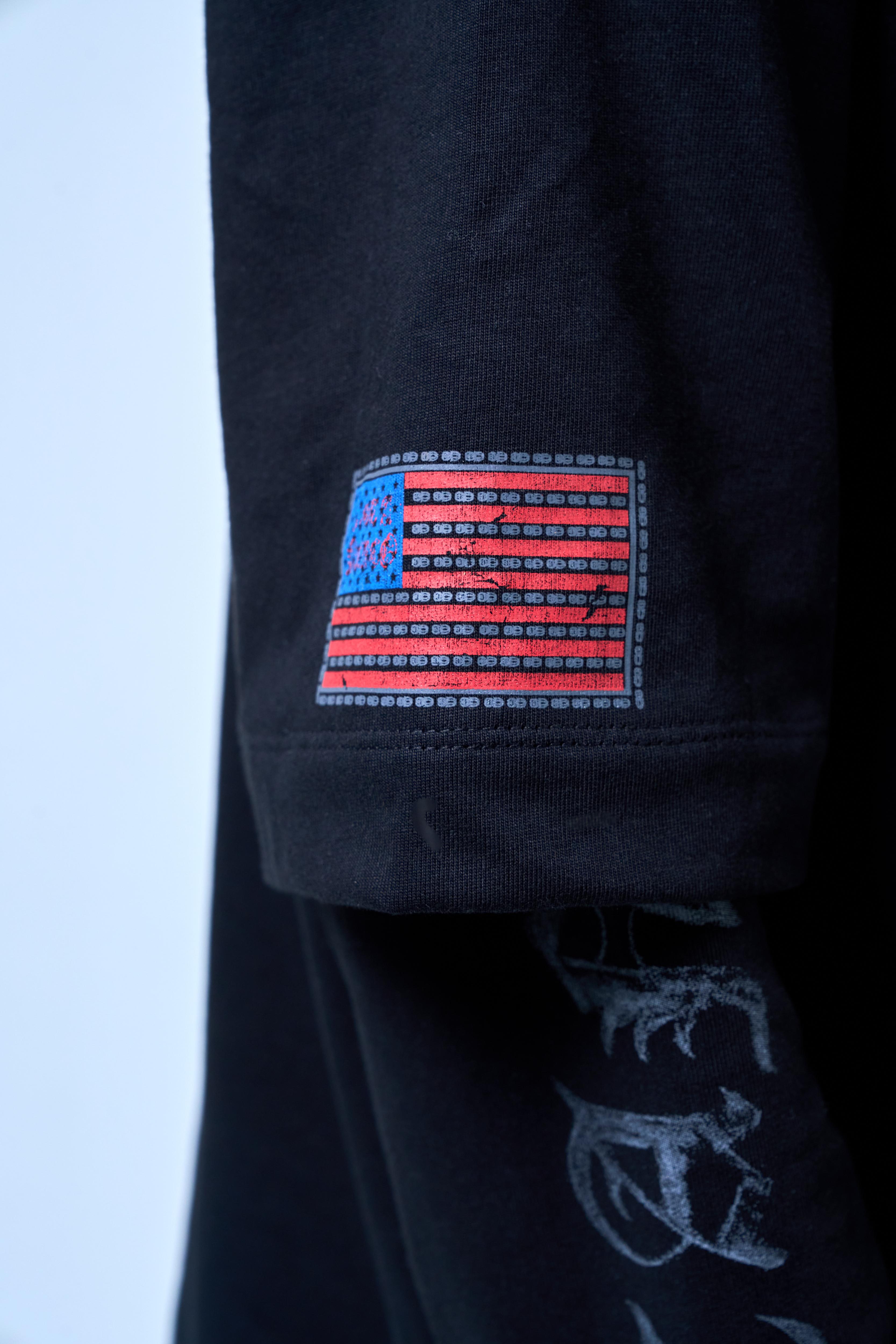 POLIZIA BLACK DOUBLE SLEEVE