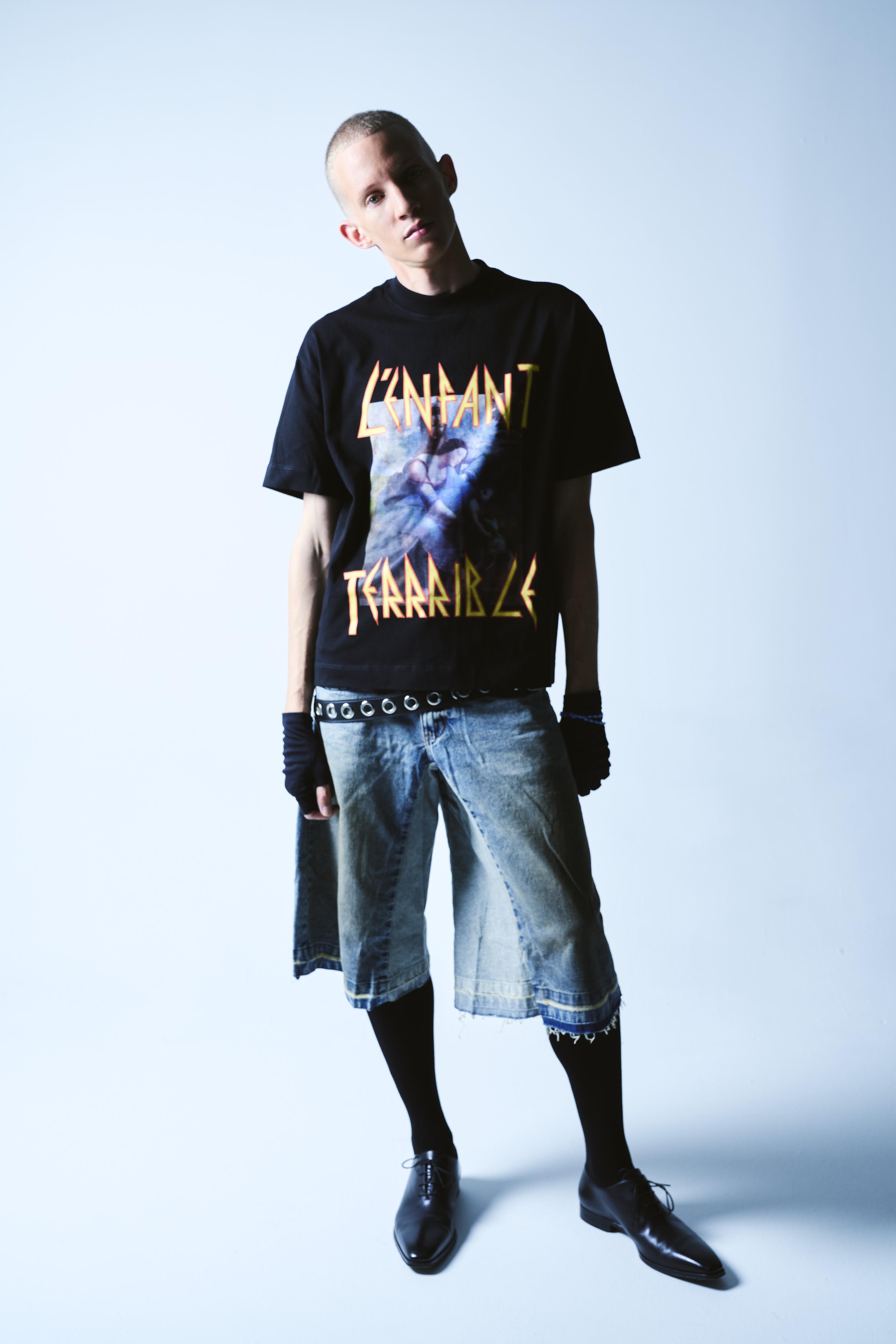 L'ENFANT TERRIBLE BLACK T-SHIRT