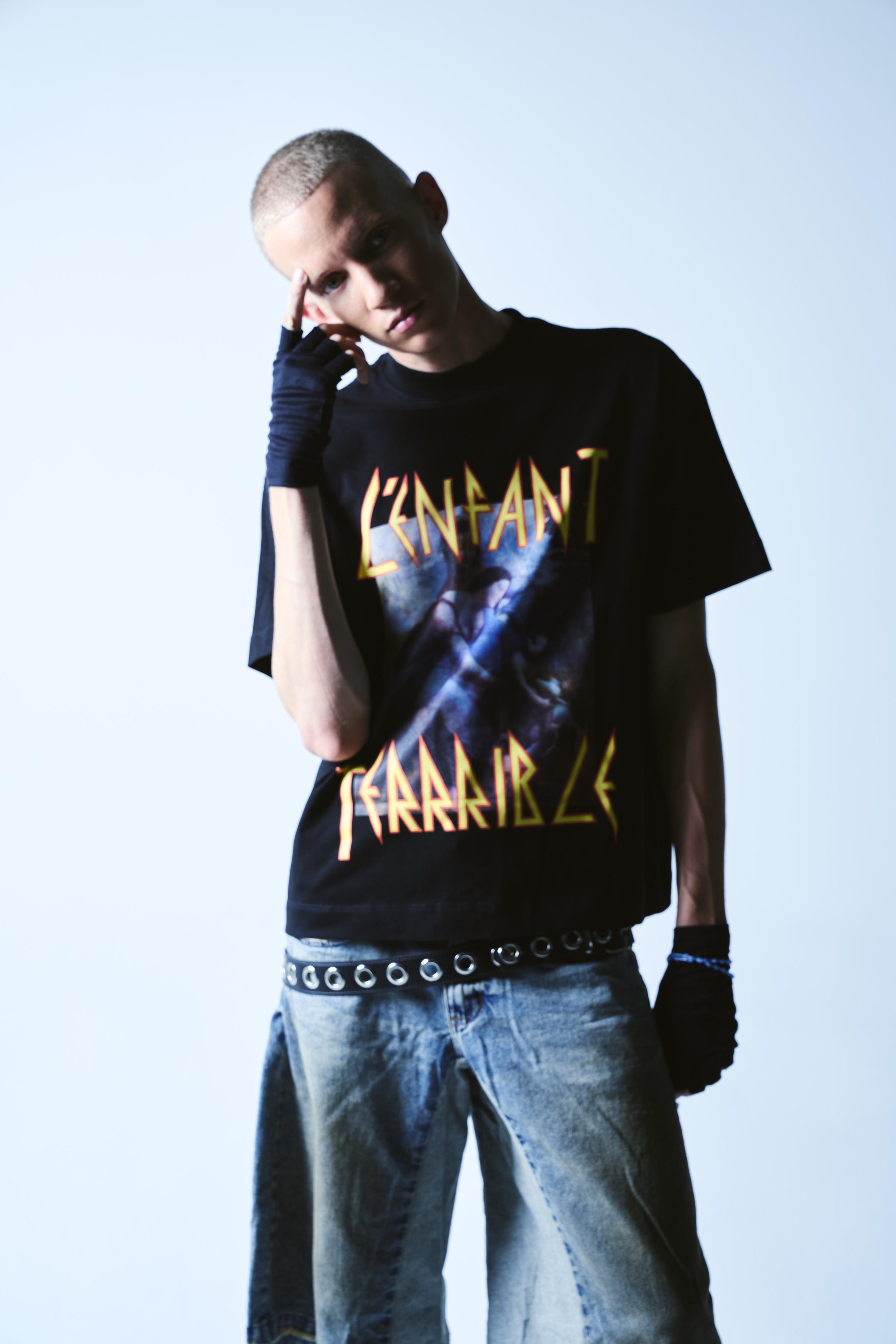 L'ENFANT TERRIBLE BLACK T-SHIRT
