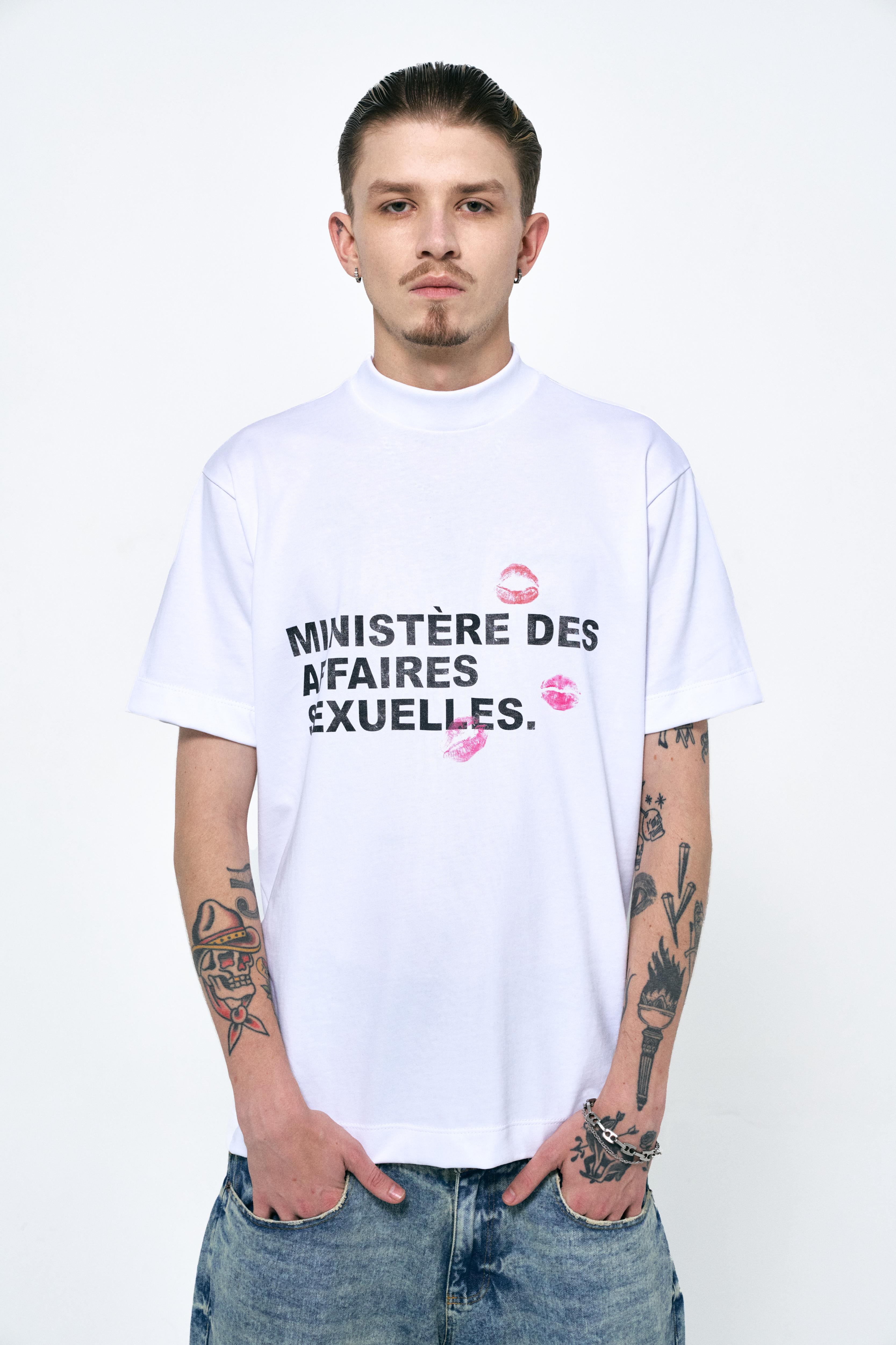 MINISTERE WHITE REGULAR T-SHIRT