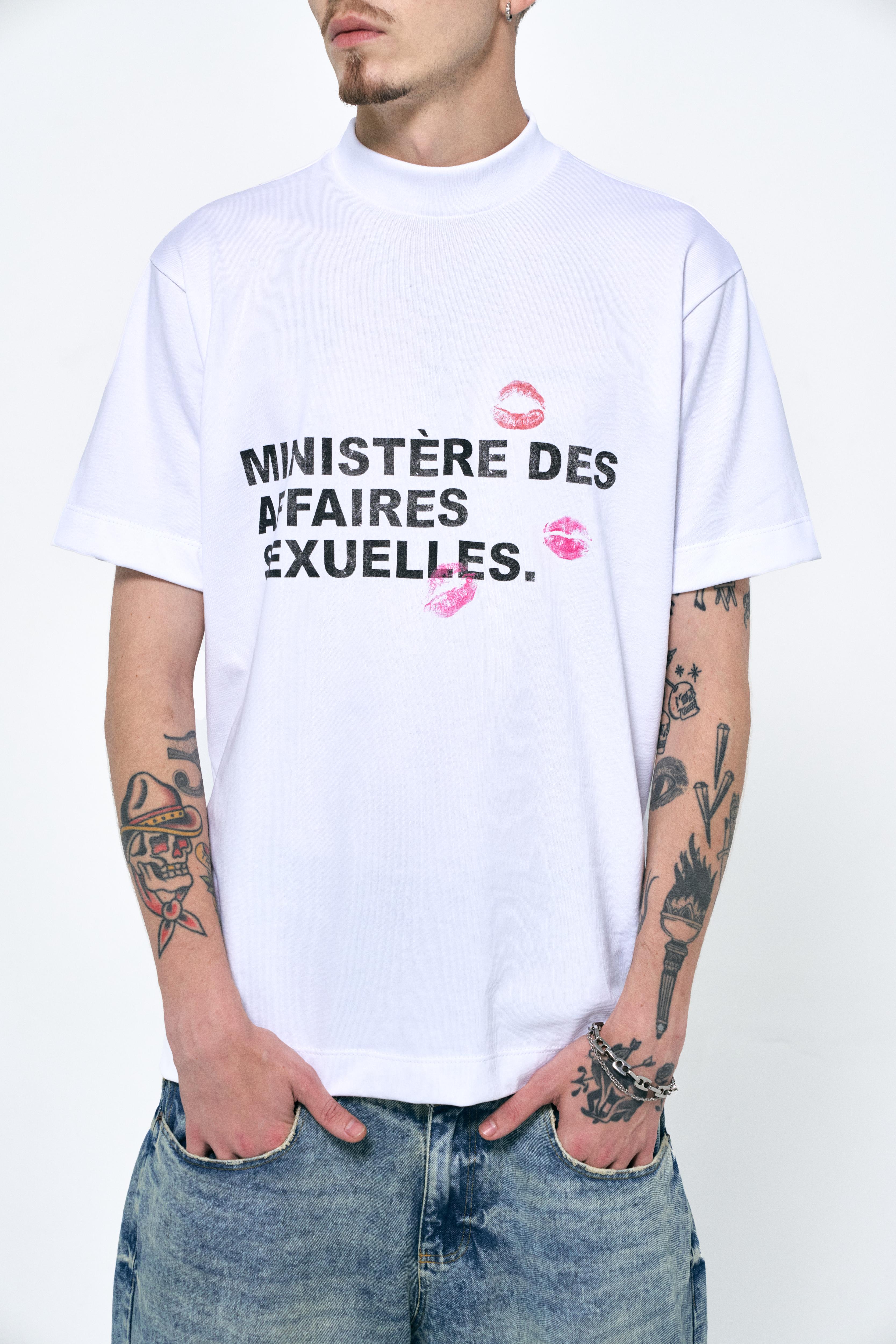 MINISTERE WHITE REGULAR T-SHIRT