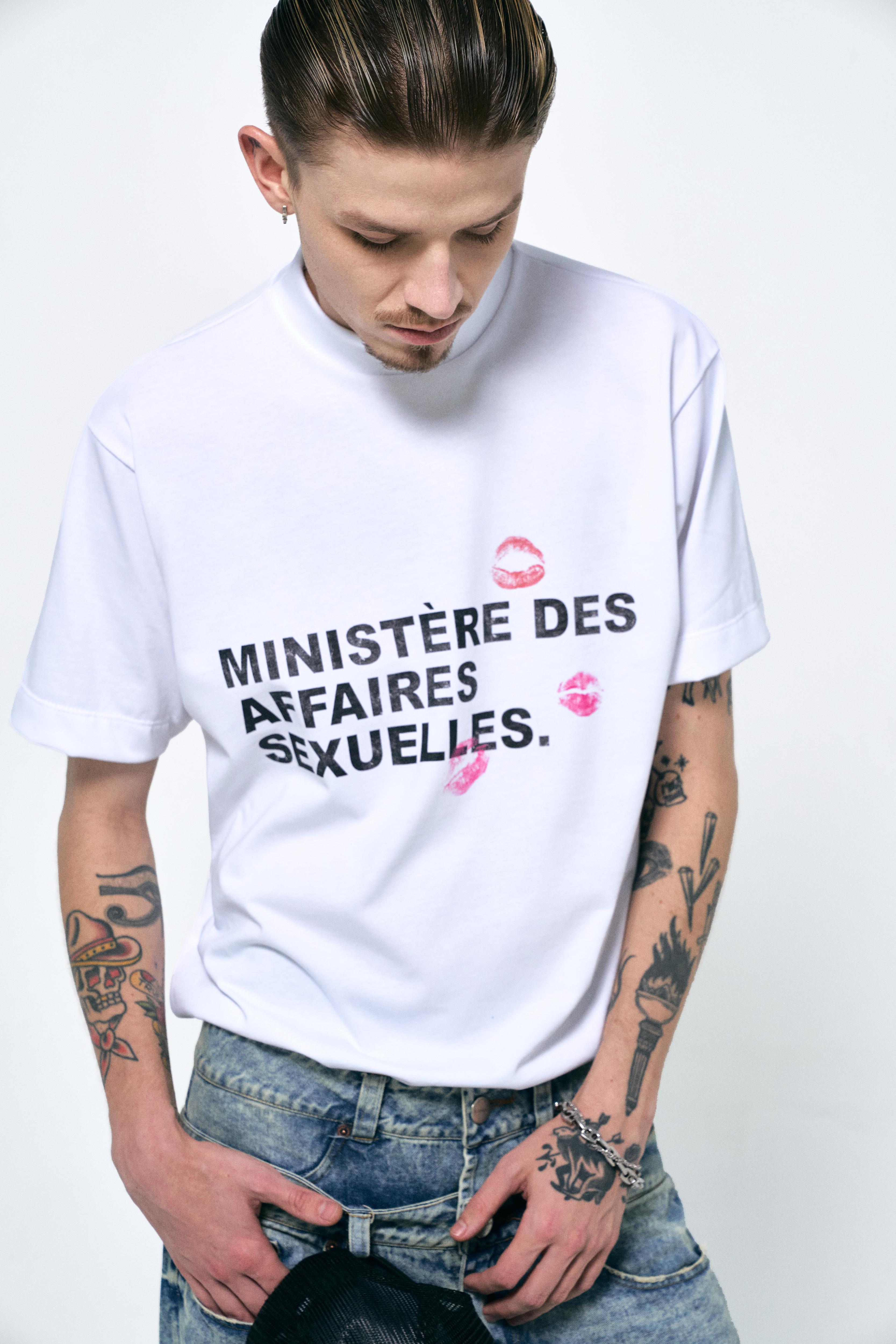 MINISTERE WHITE REGULAR T-SHIRT