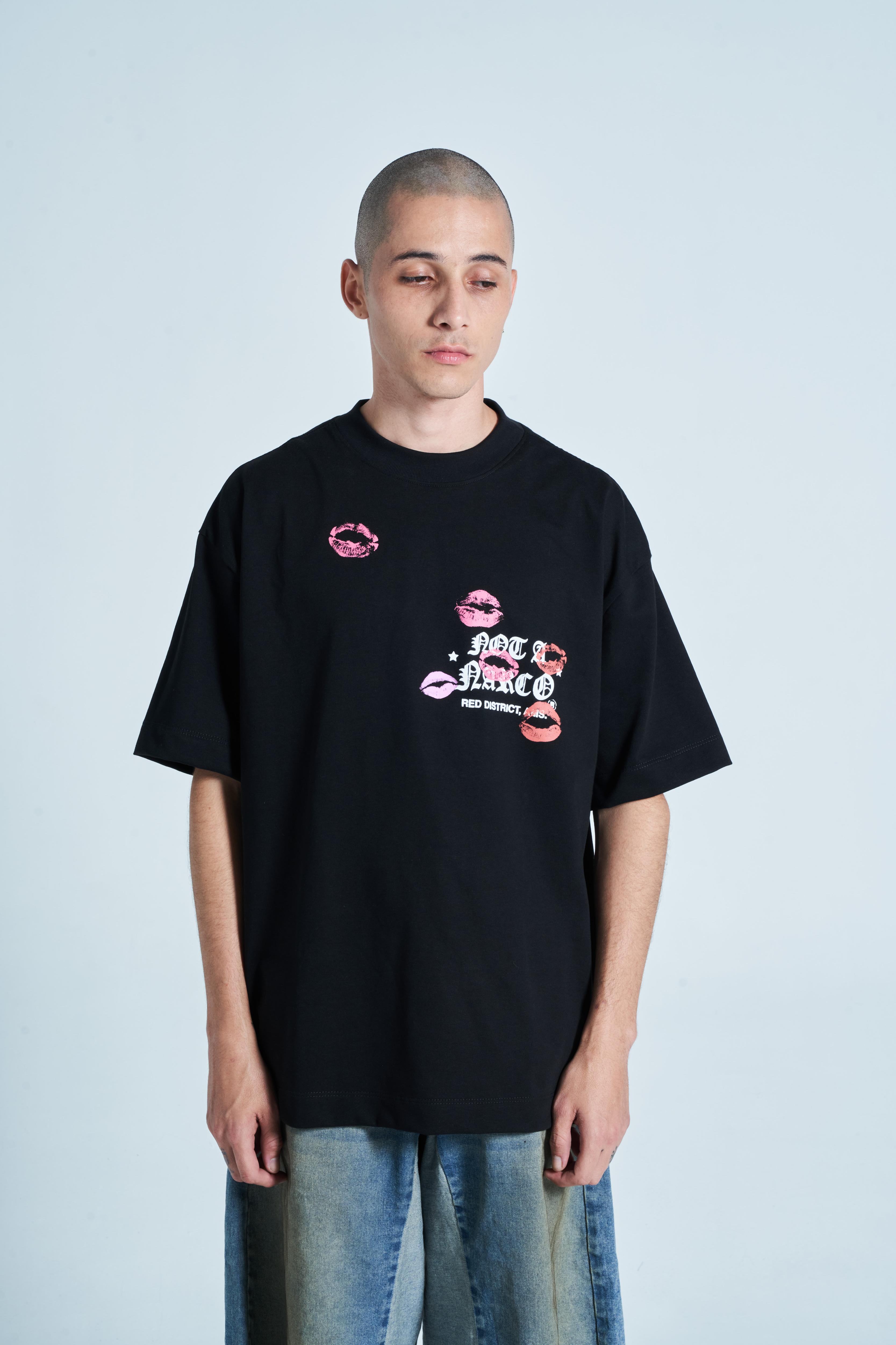 NOT A NARCO™ AMSTERDAM BLACK T-SHIRT