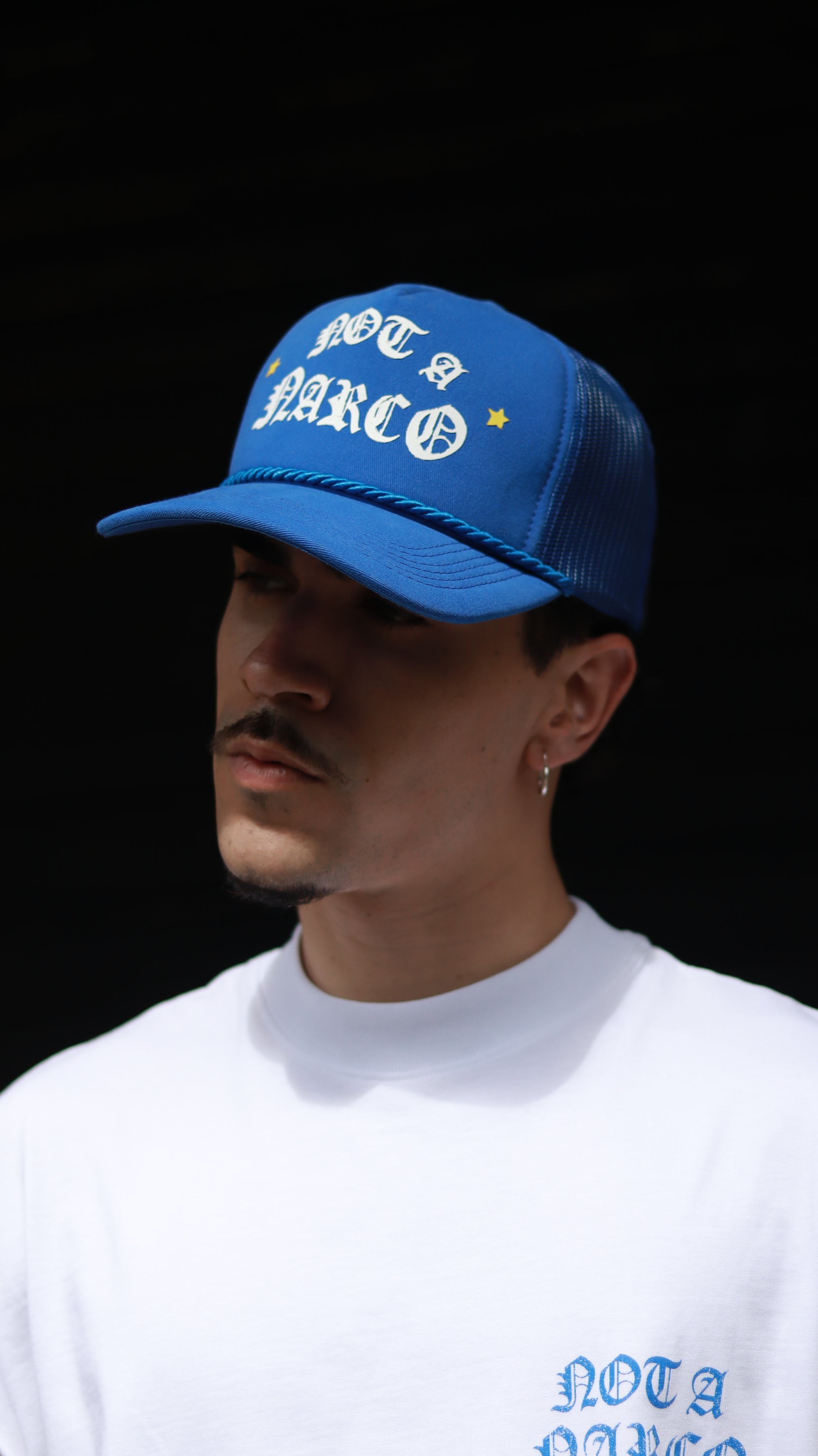 NOT A NARCO™ SOUVENIR BLUE/YELLOW CAP