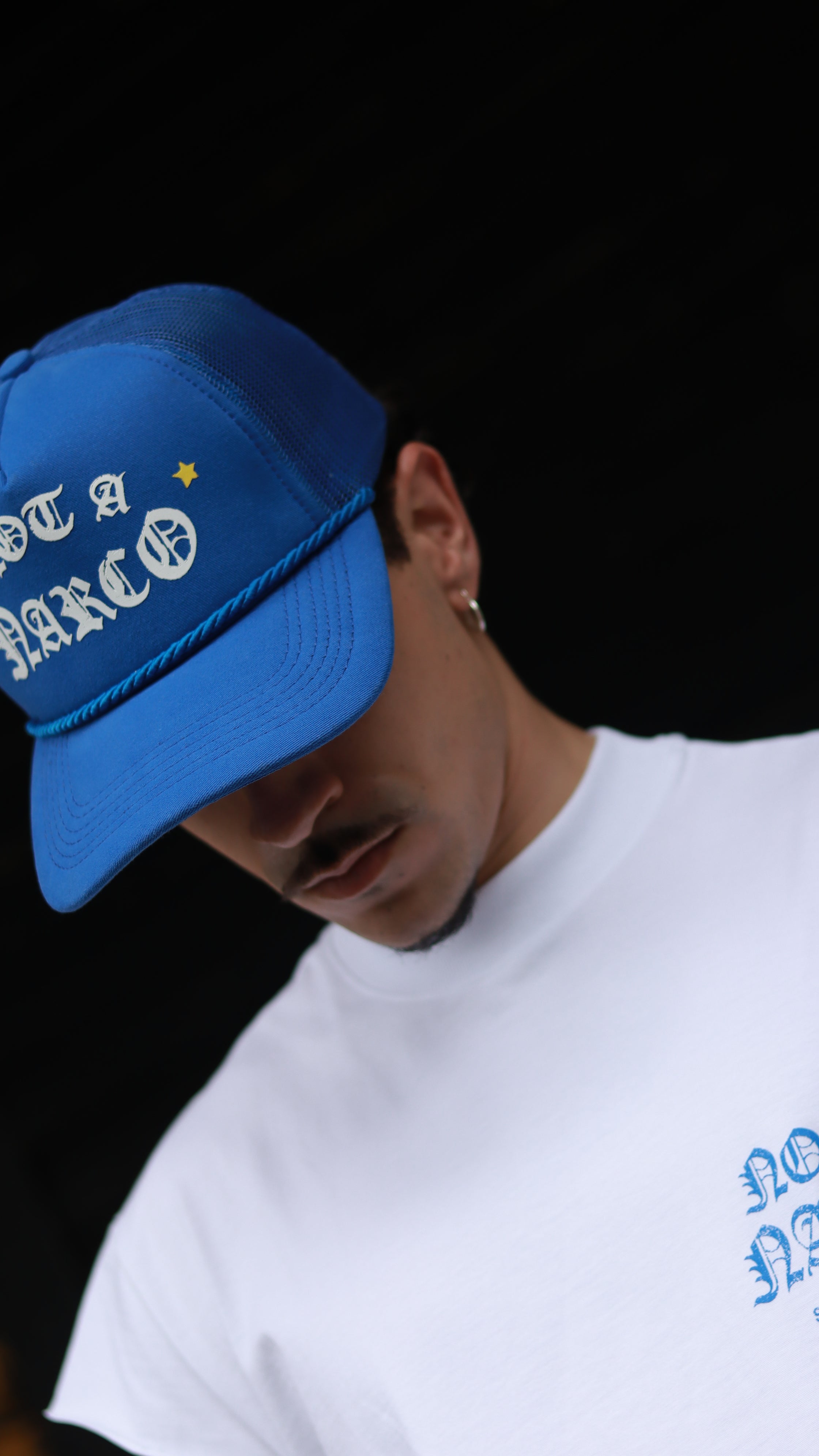 NOT A NARCO™ SOUVENIR BLUE/YELLOW CAP