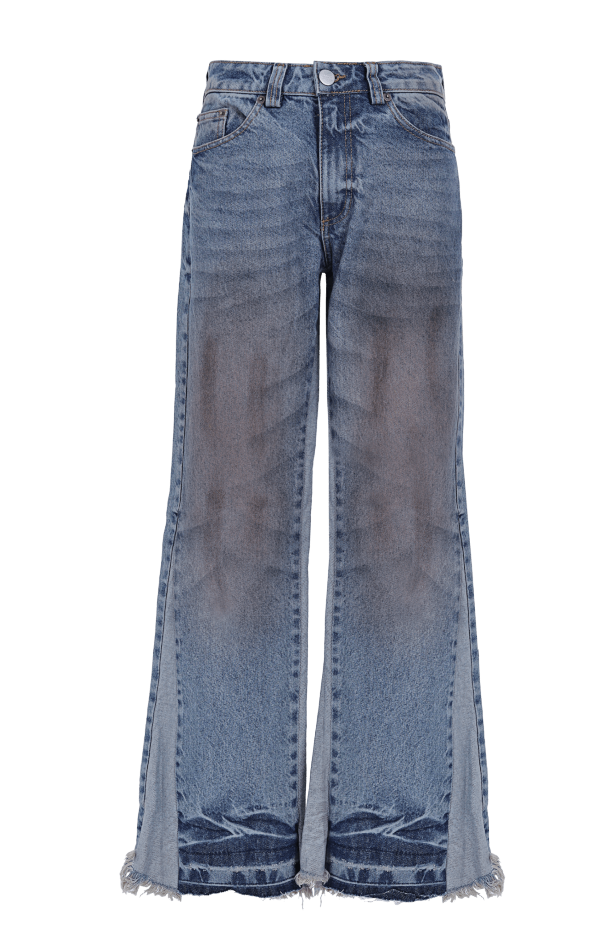 DIRTY FLARED JEANS