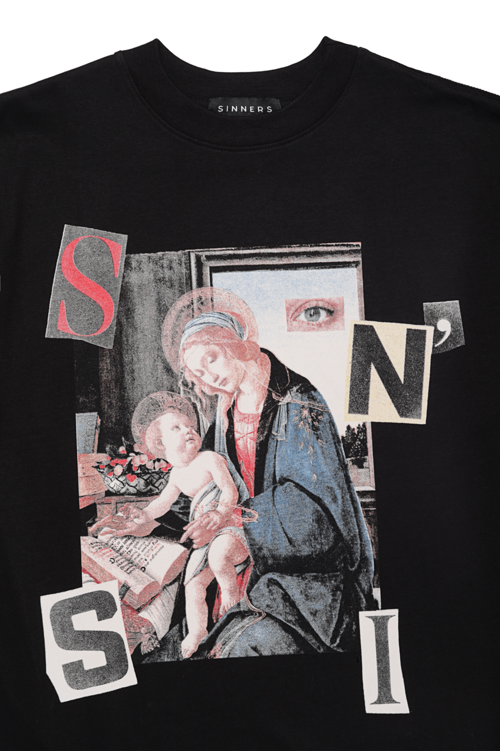 SURREALISM BLACK T-SHIRT