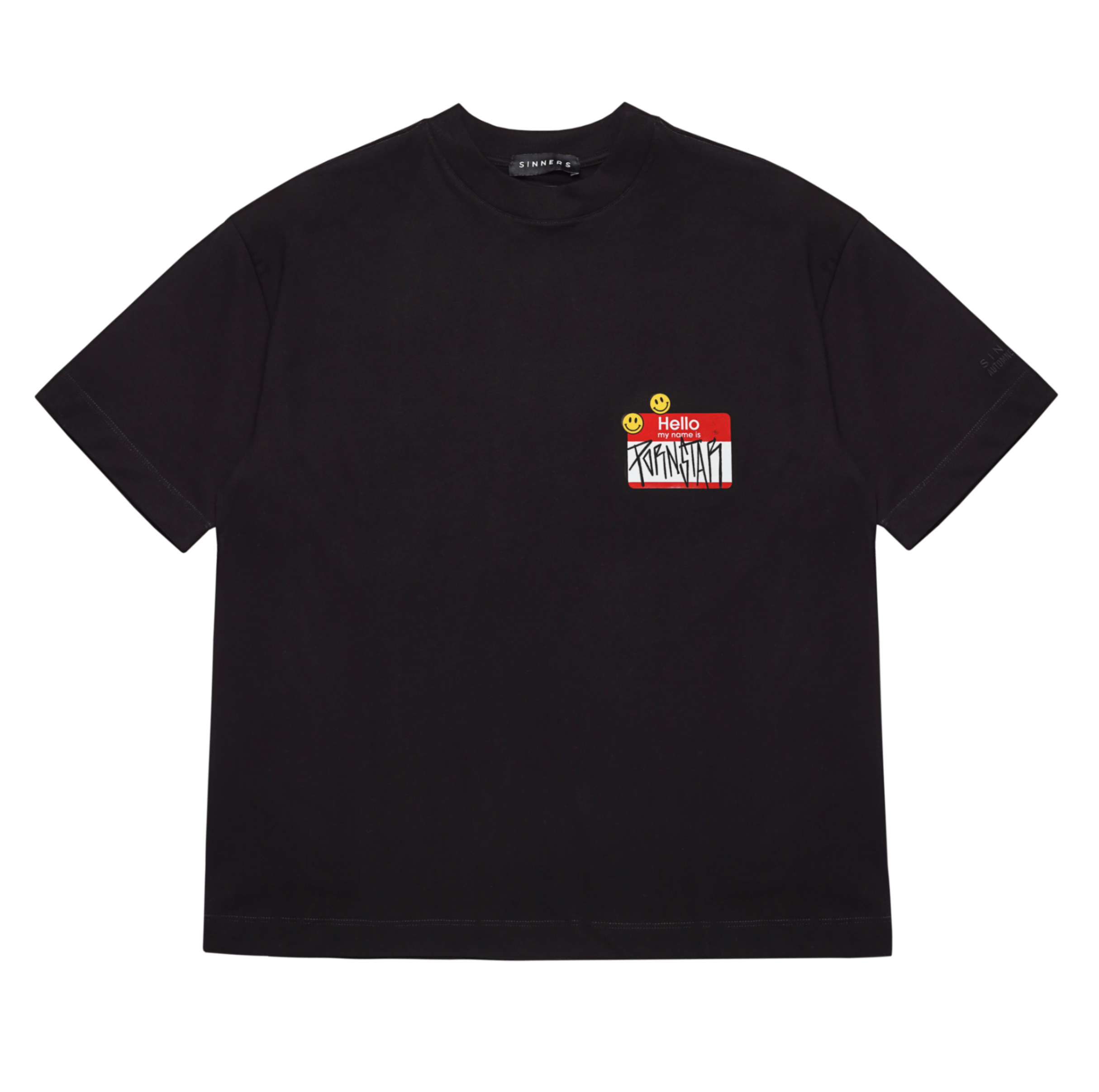 P*RNSTAR BLACK T-SHIRT