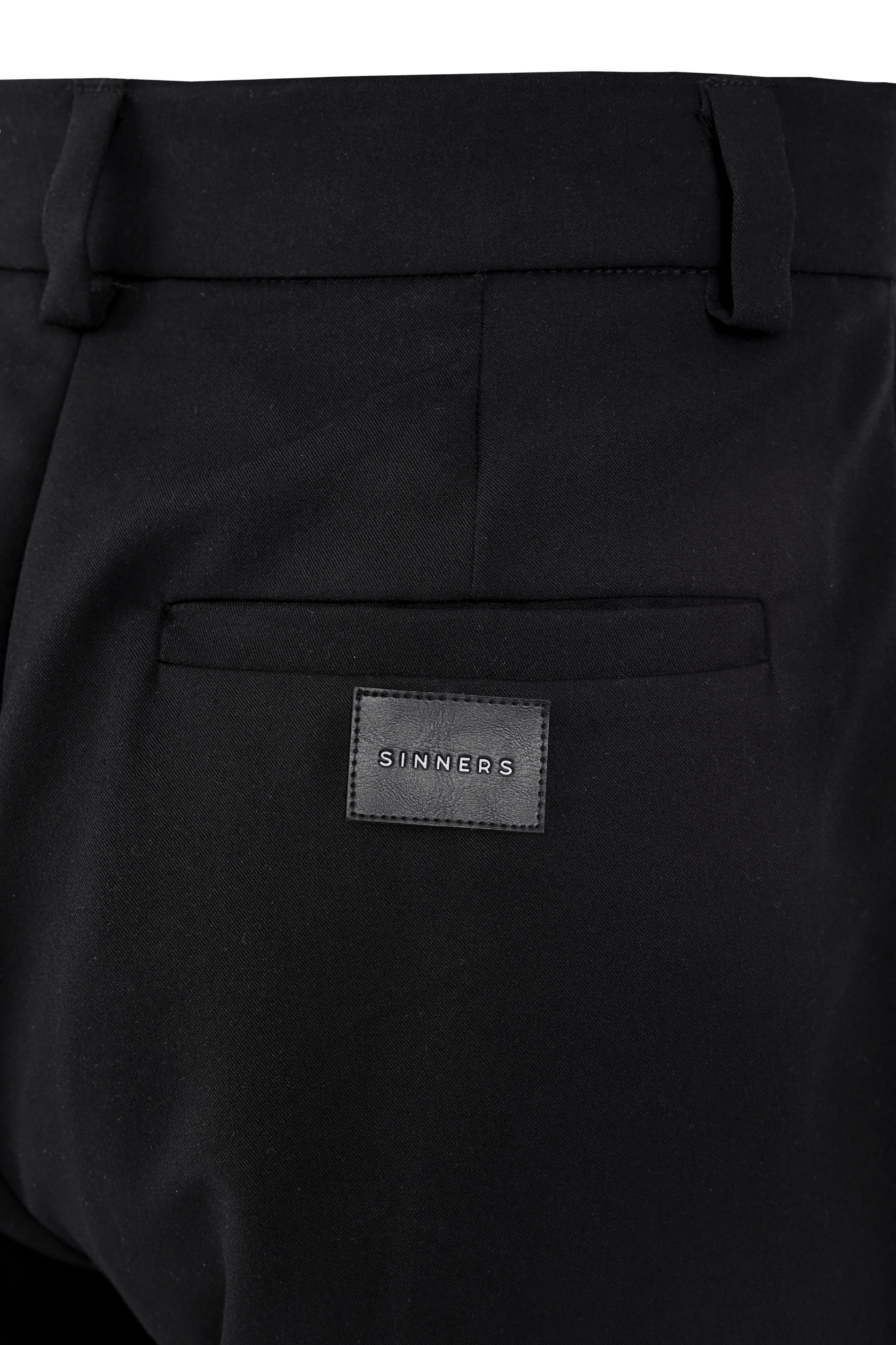 BLACK TAILORED PANTS