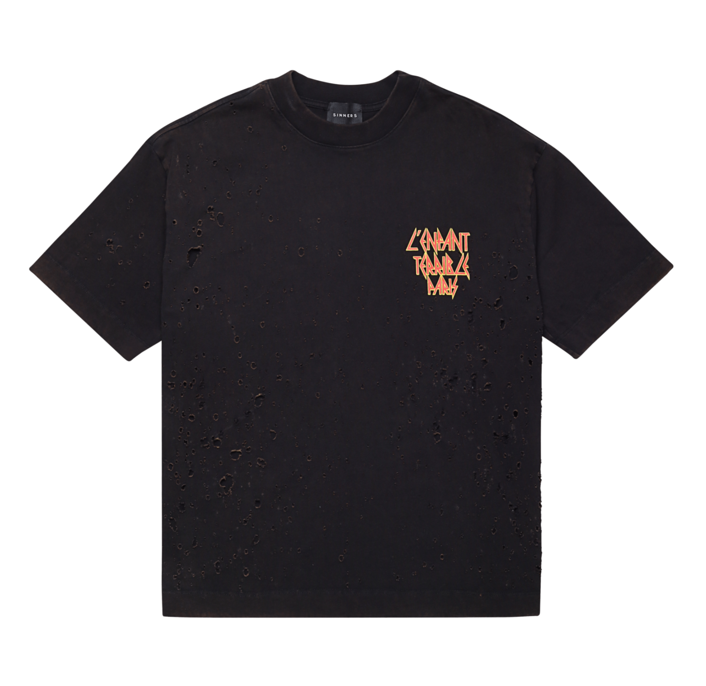 DEF SINNERS SHOTGUN BLACK T-SHIRT