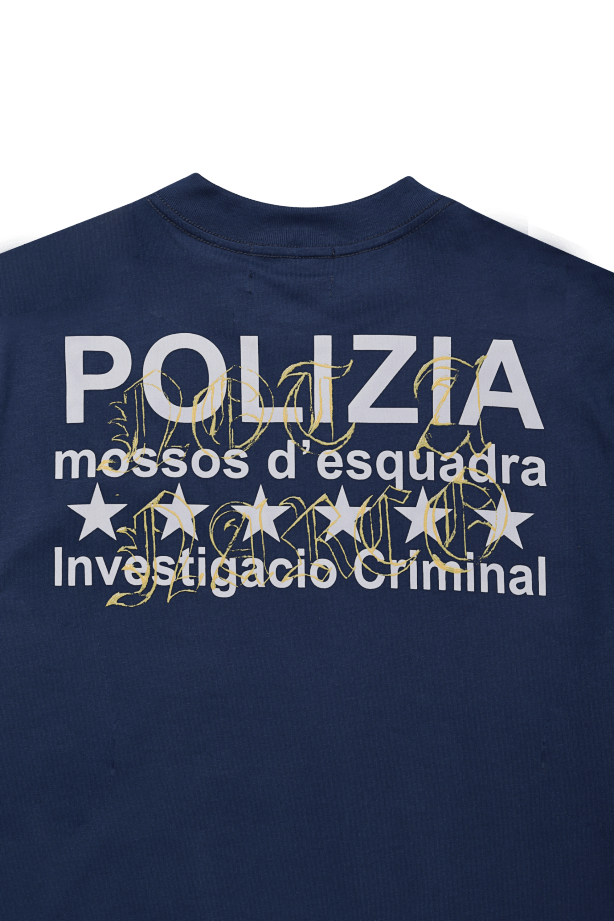 POLIZIA BLUE T-SHIRT
