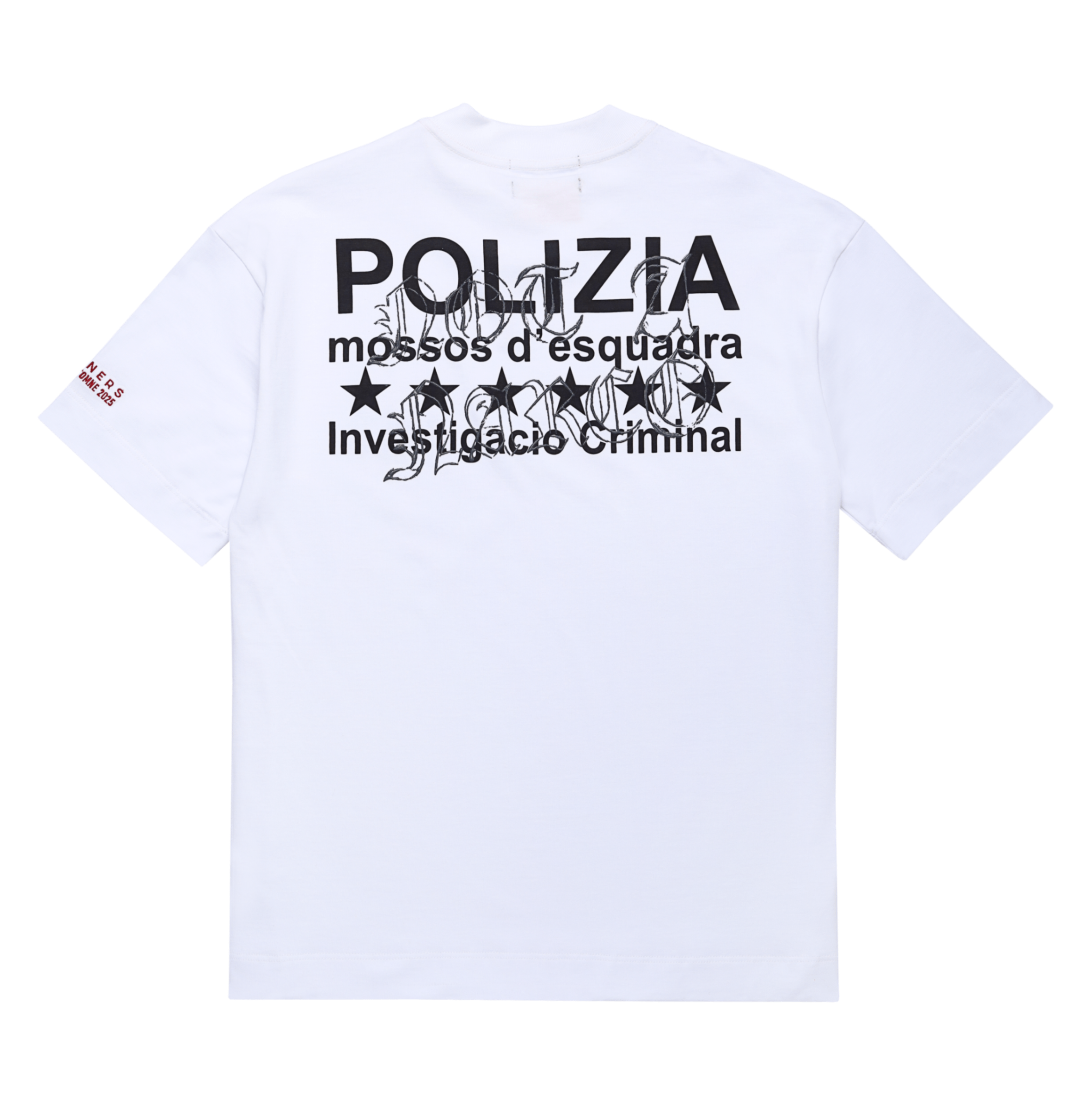 POLIZIA WHITE T-SHIRT