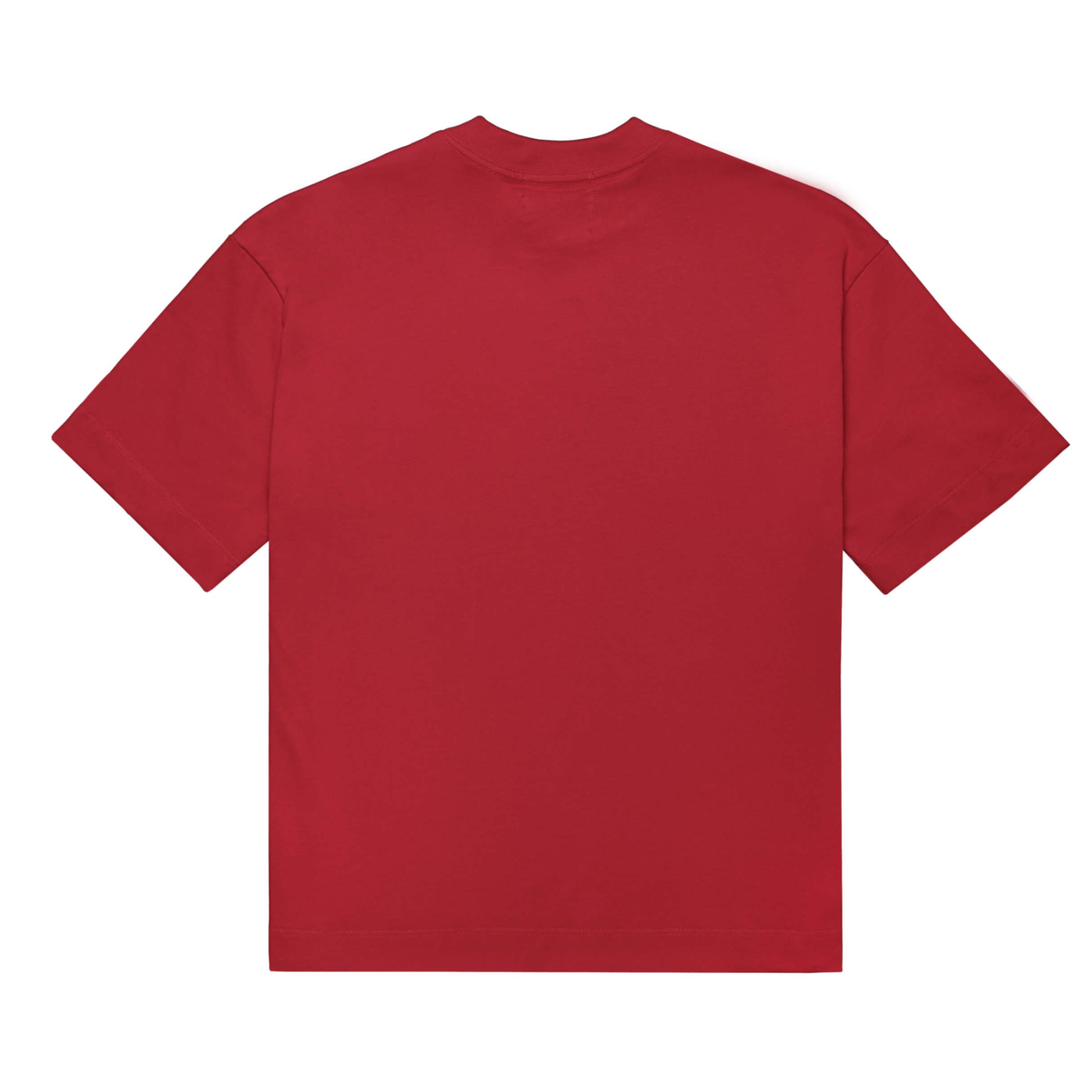 CENTER LOGO RED T-SHIRT
