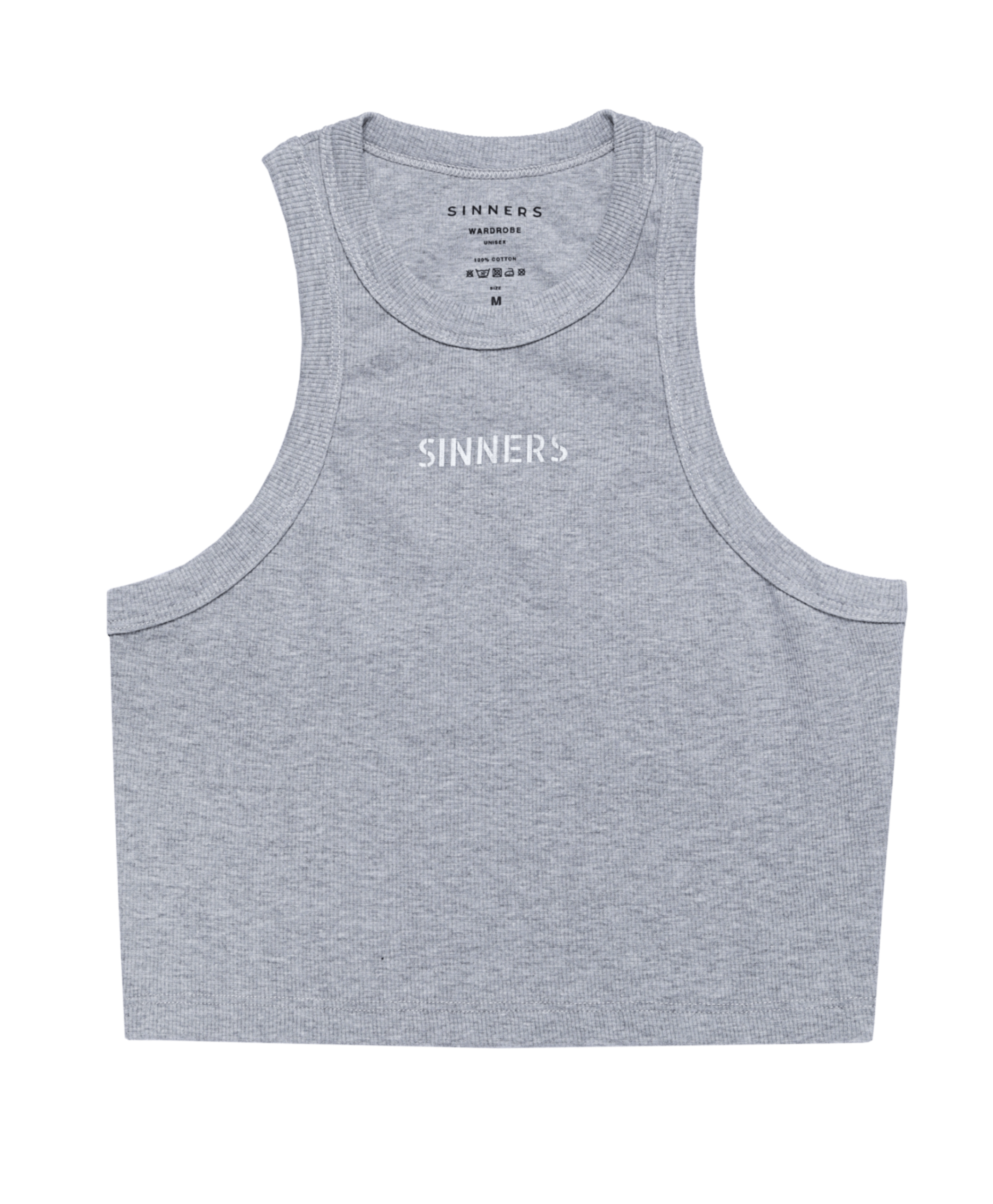 SINNERS GRAY WOMEN TANK TOP