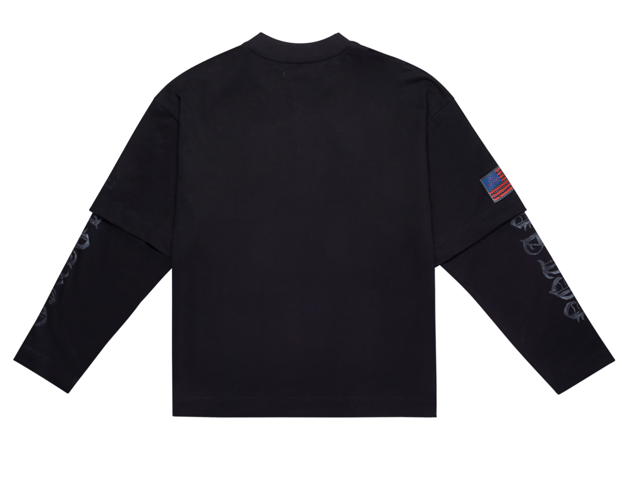 POLIZIA BLACK DOUBLE SLEEVE