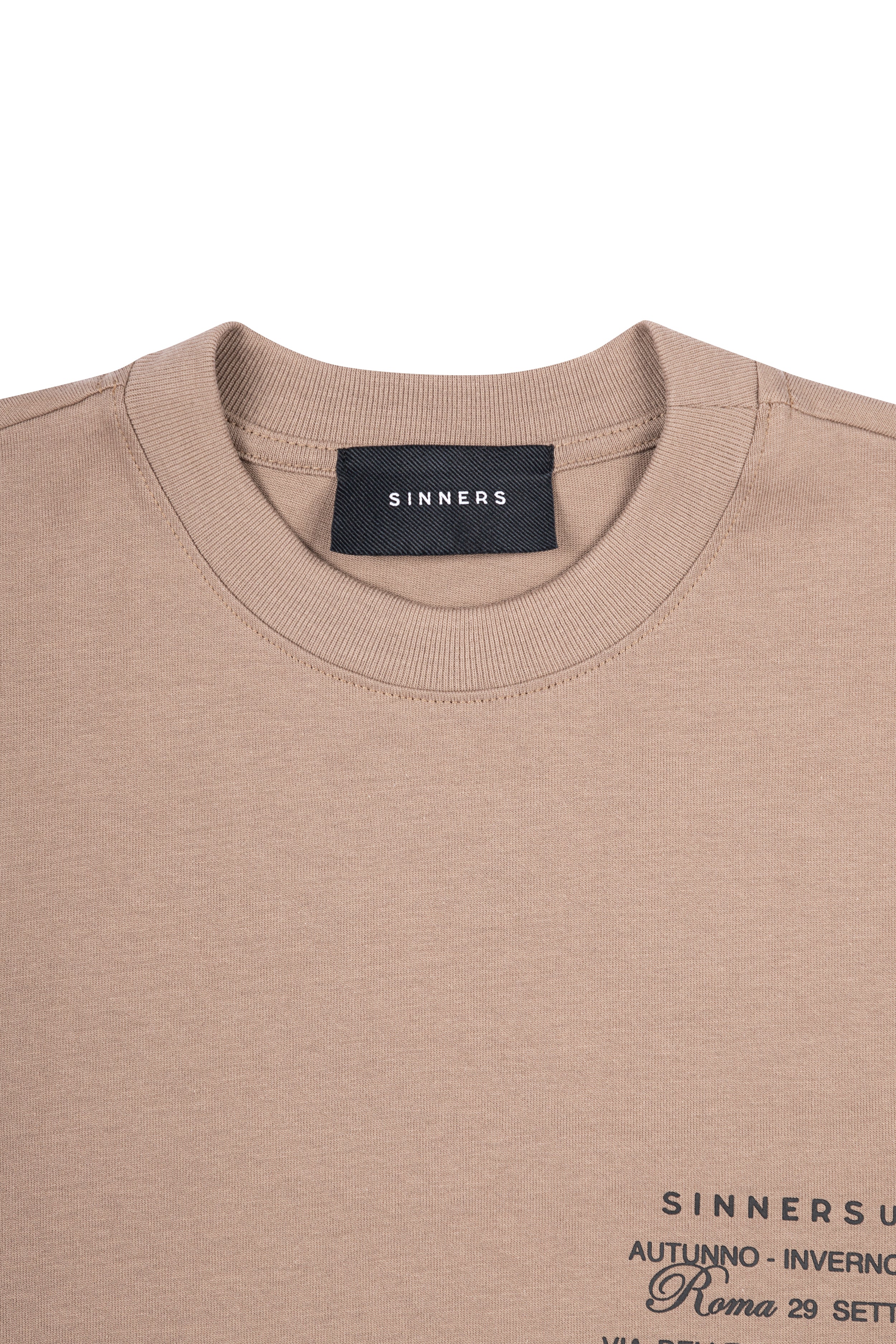 IL PECCATORE TAUPE T-SHIRT