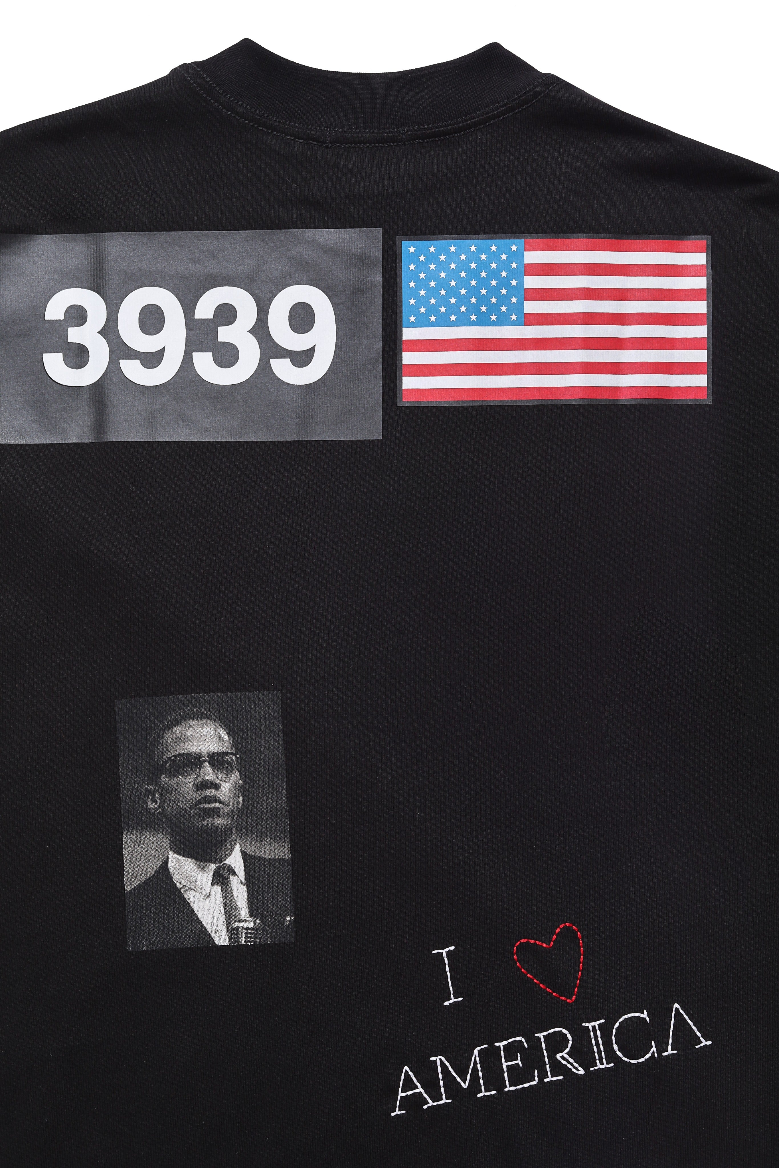 I <3 AMERICA BLACK T-SHIRT — SINNERS